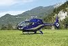 Eurocopter EC130 light utility helicopter Mollis Air Base Switzerland Poster Print 17 x 11
