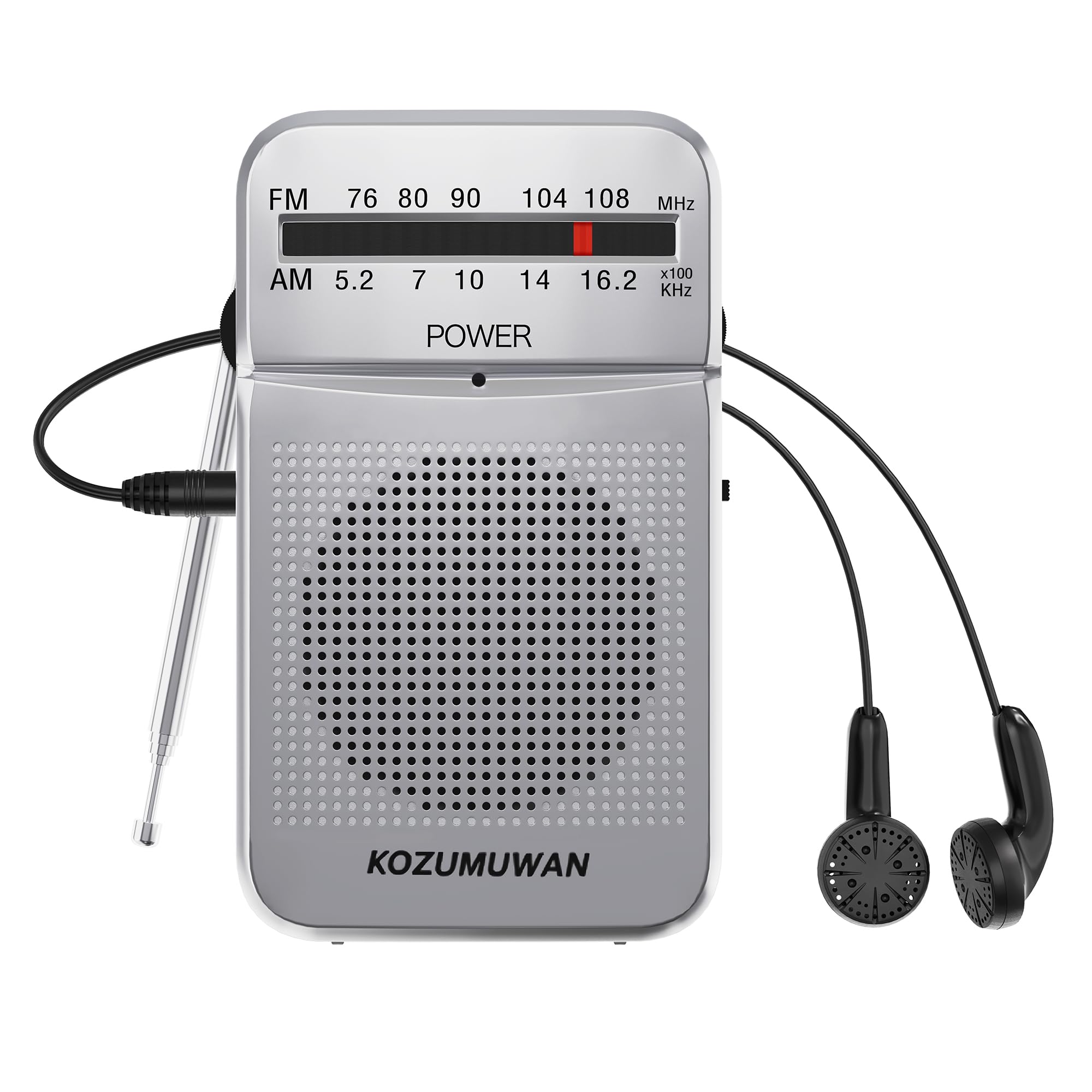 NATIONAL Crystalmat ラジオ Amazon.co.jp: KOZUMUWAN ポケットラジオ イヤホン付き FM/AM 2バンド