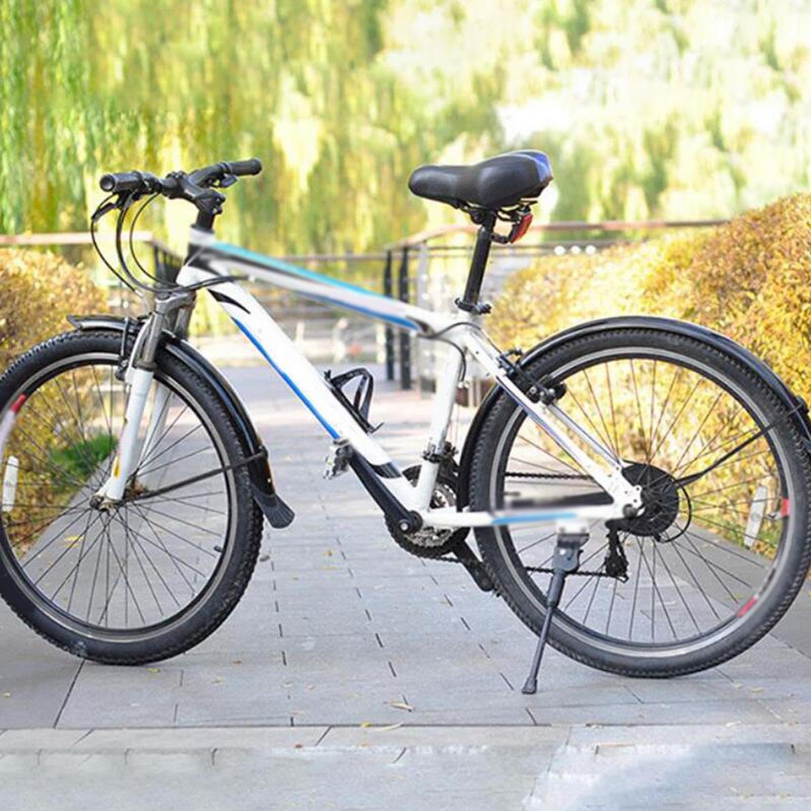 Set di parafanghi impermeabili per mountain bike, facili da staccare, mantengono la bici pulita da pioggia e fango, 27,5 x 1,75, impermeabili contro