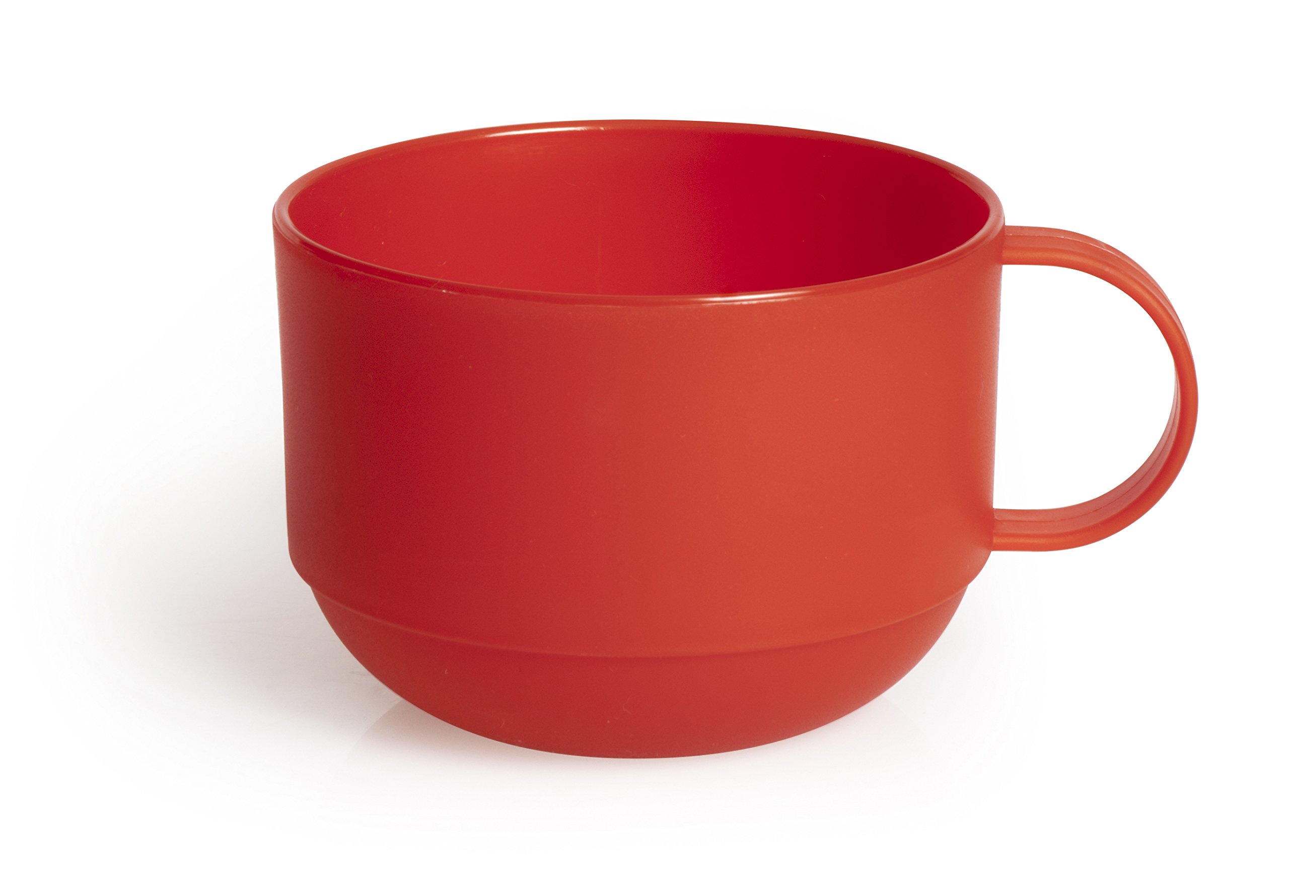 ExcelsaRainbow Jumbo Mug 0.50 Litres Plastic Red 11 x 11 x 8 cm