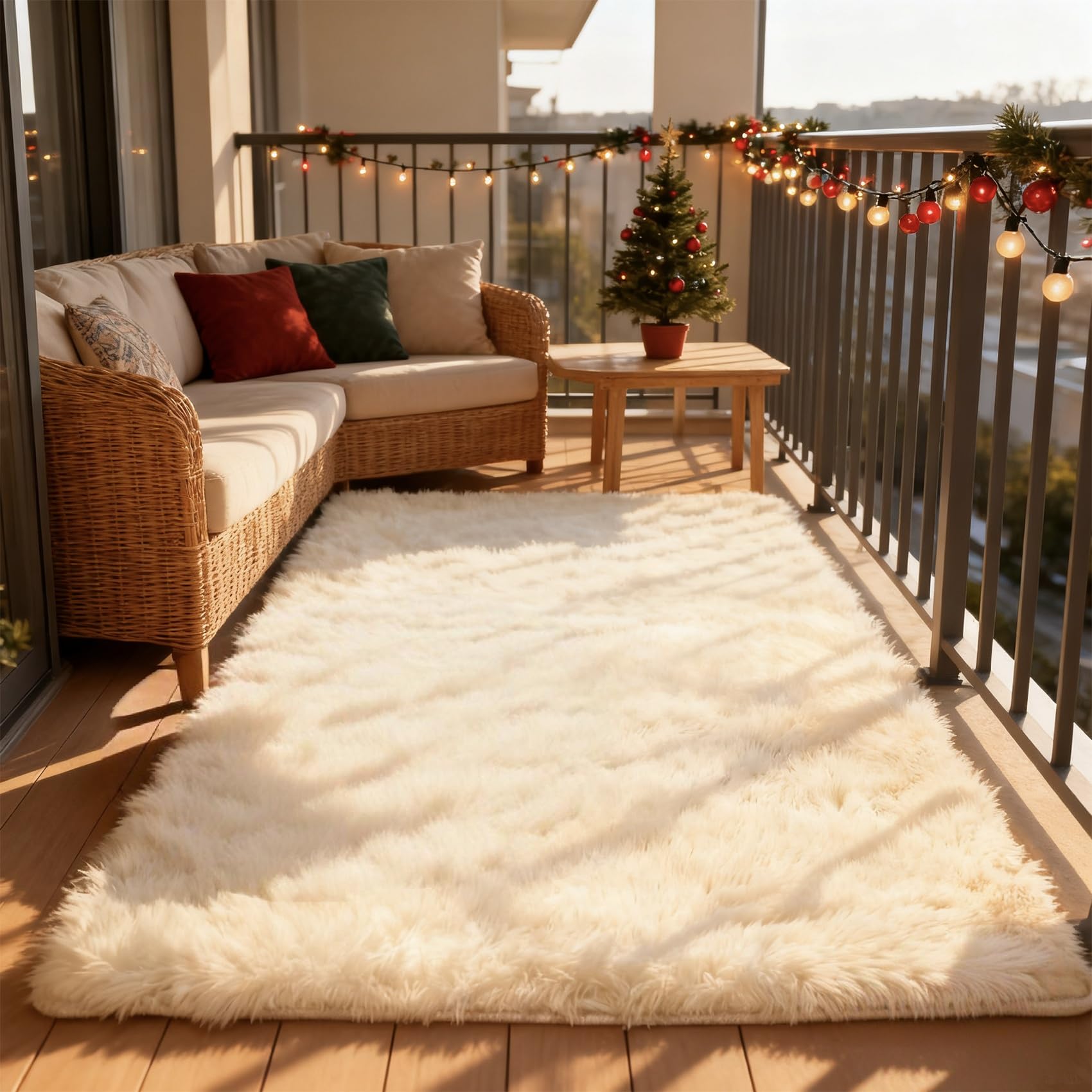 Tapis de salon doux pour une chambre cocooning et un bureau chaleureux