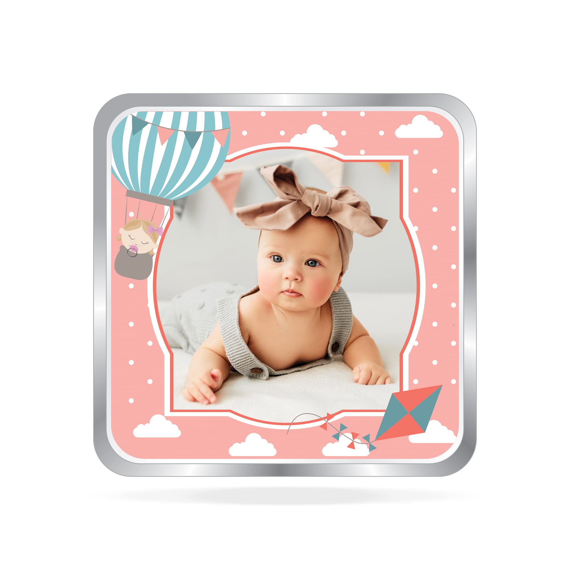 See full amazon price history chart for Precious Moments BIS Hallmarked Personalised New Born Baby Girl Silver Square Coin 20 Gram 999 pure Precious Moments BIS Hallmarked Personalised New Born Baby Girl Silver Square Coin 20 Gram 999 pure (B09SZG95P6) Amazon Price History, Amazon Price Tracker