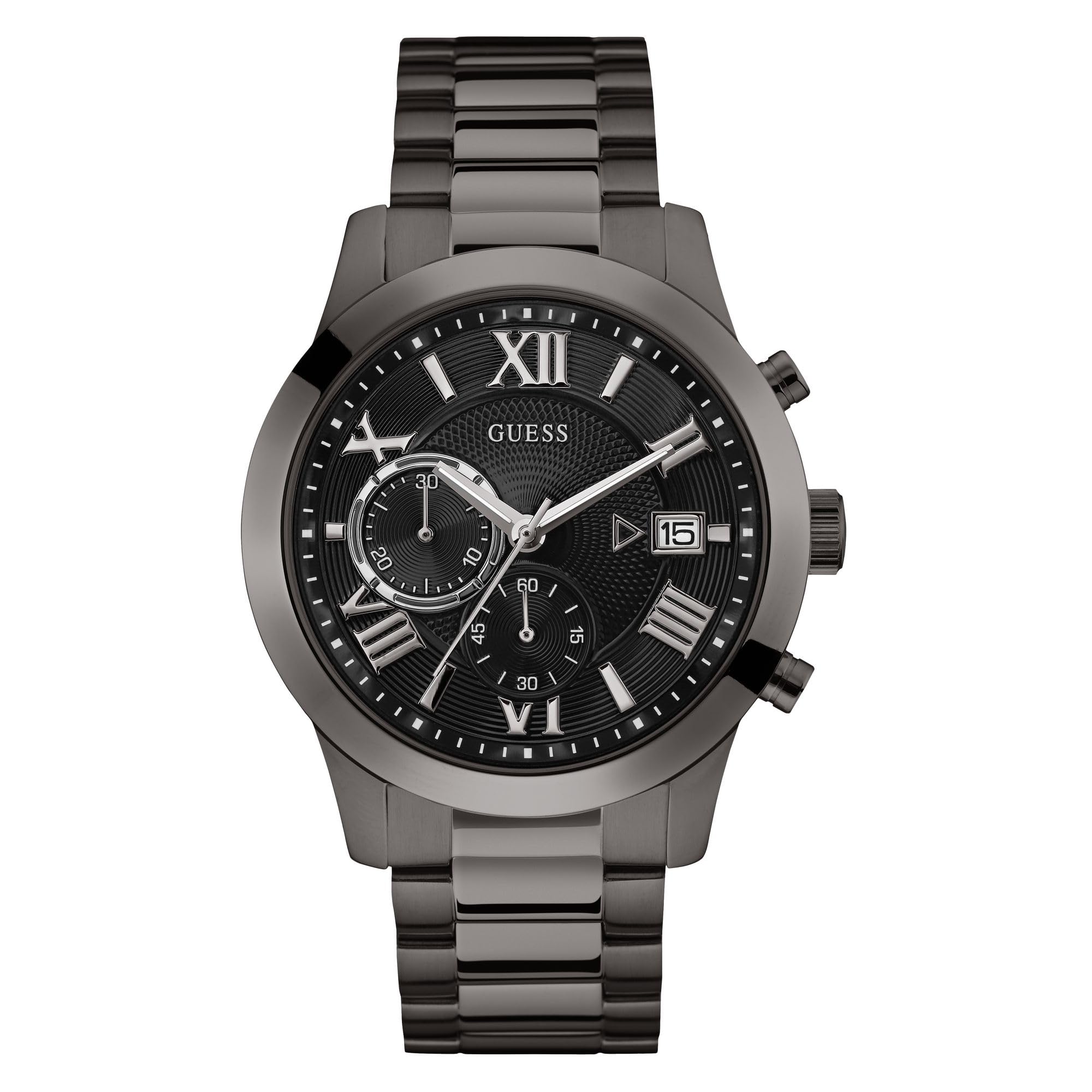 Men's Analog Dress Watch| Stainless Steel Case| 50M Water Resistance