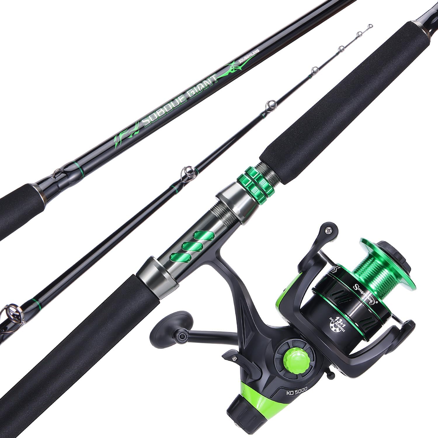 Sougayilang Catfish Fishing Rod and Reel Spinning Malaysia Ubuy