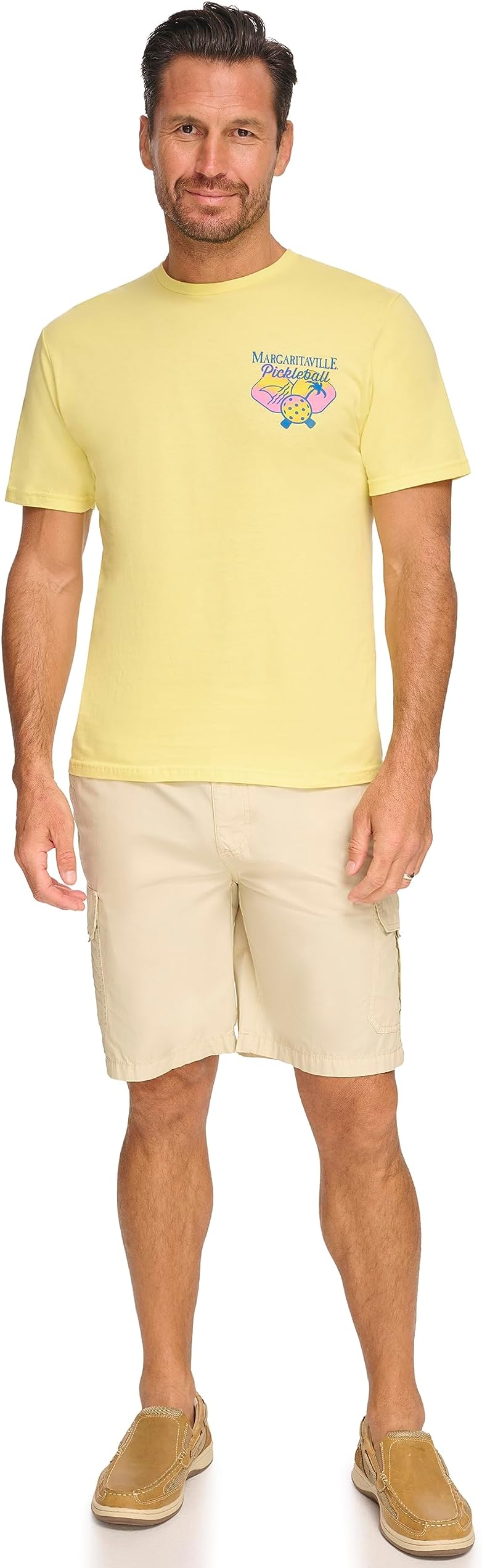 MargaritavilleMen's Fins Up Paddles Up Pickleball T-Shirt