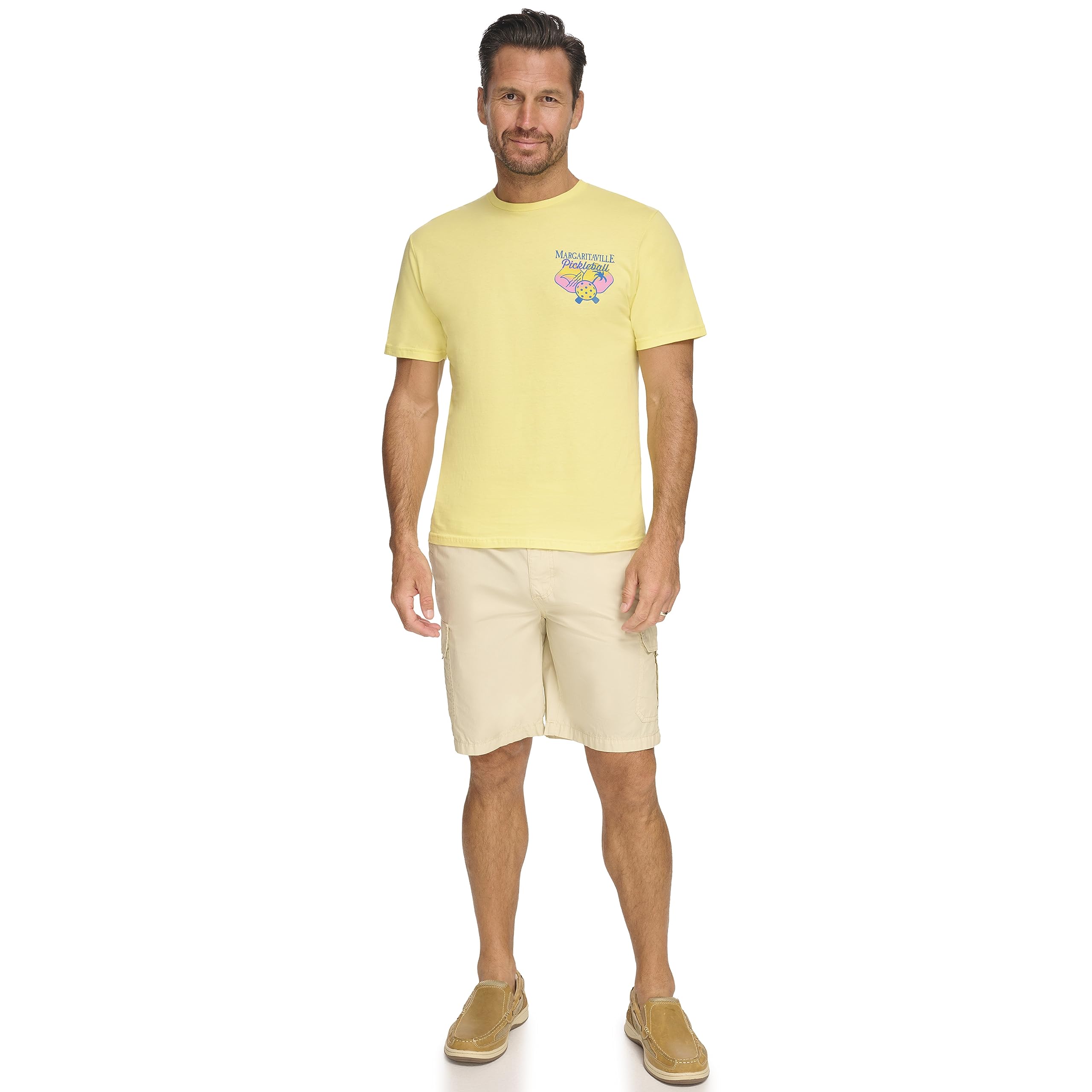 MargaritavilleMen's Fins Up Paddles Up Pickleball T-Shirt