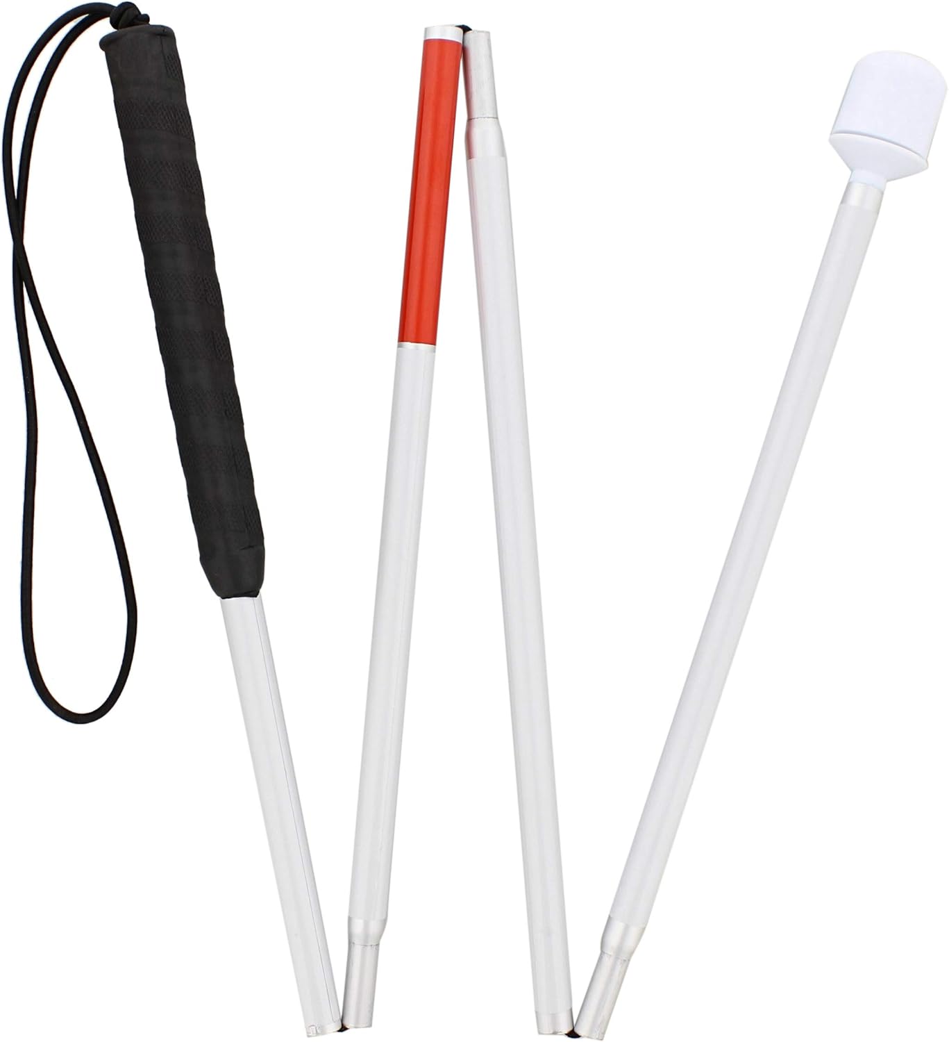 Amazon.co.jp Mondo Medical Blind Cane Mobility Stick 49in Reflective