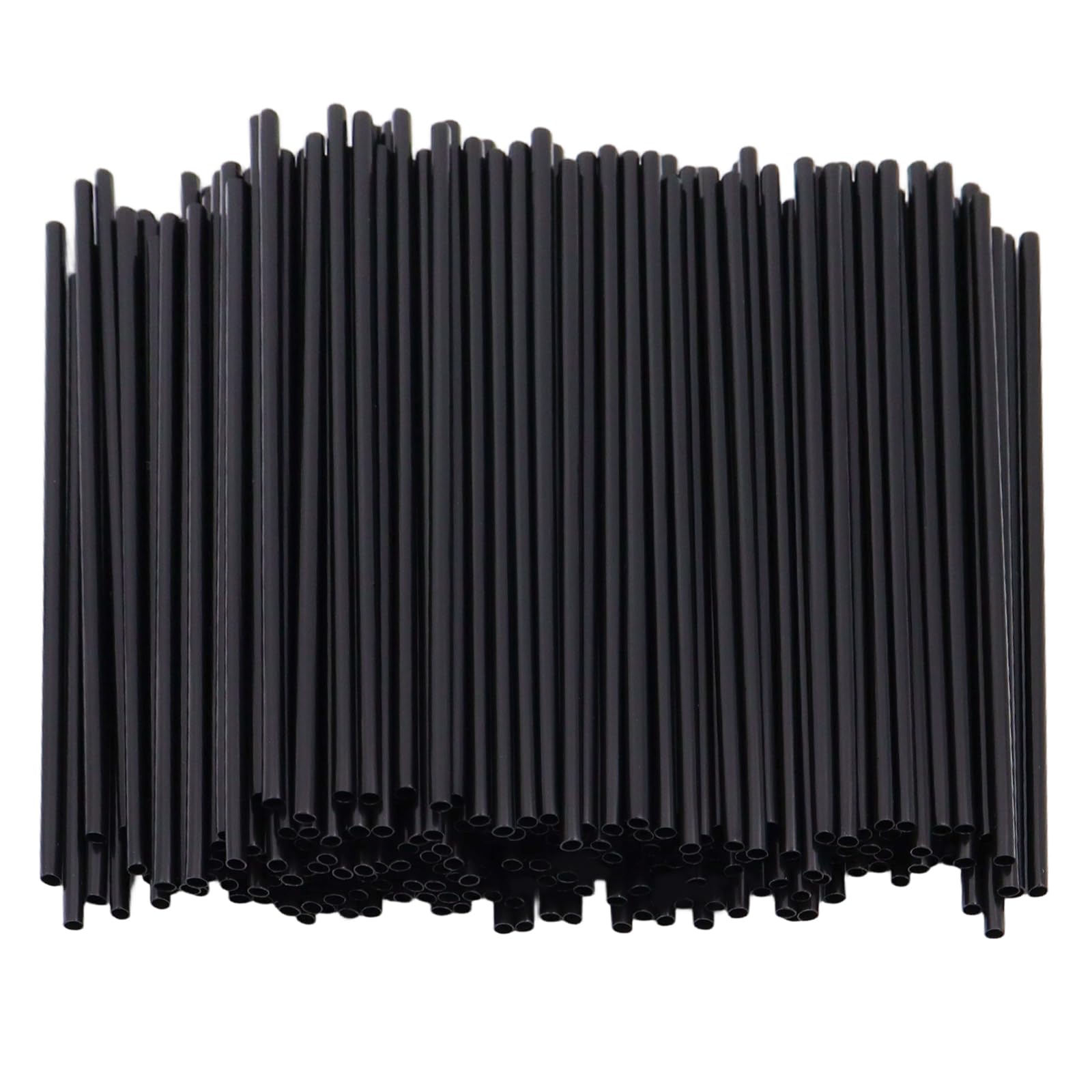 [1000 Count] 5 Inch Black Disposable Plastic Coffee Stirrers,Cocktail Swizzle Sticks, Sip Stir Stick Beverage Stirrers For Hot