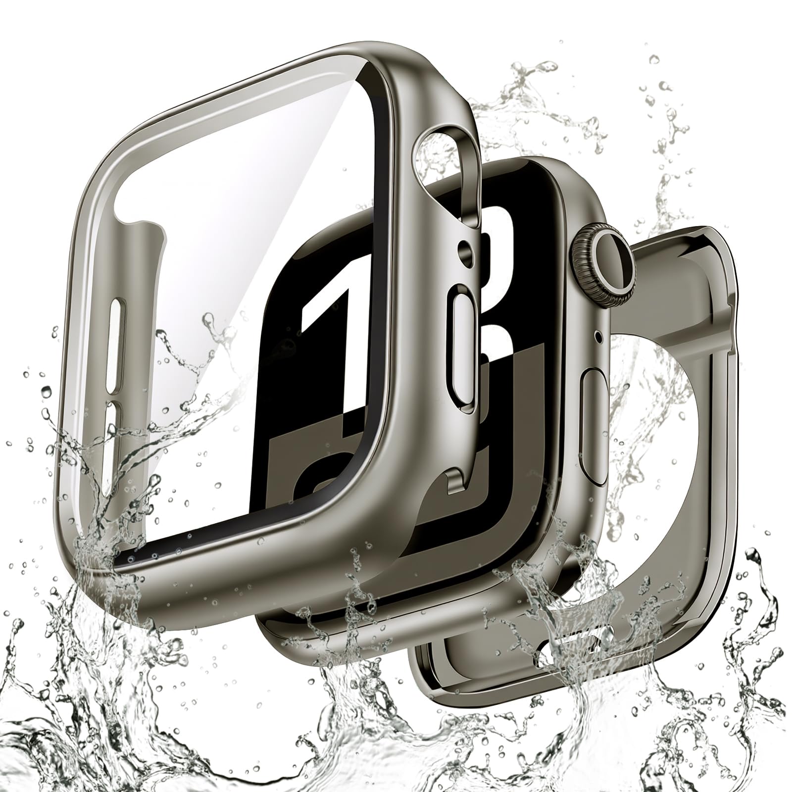 【360°防水保護】POLINK アップルウォッチ カバー 防水 対応 Appl…