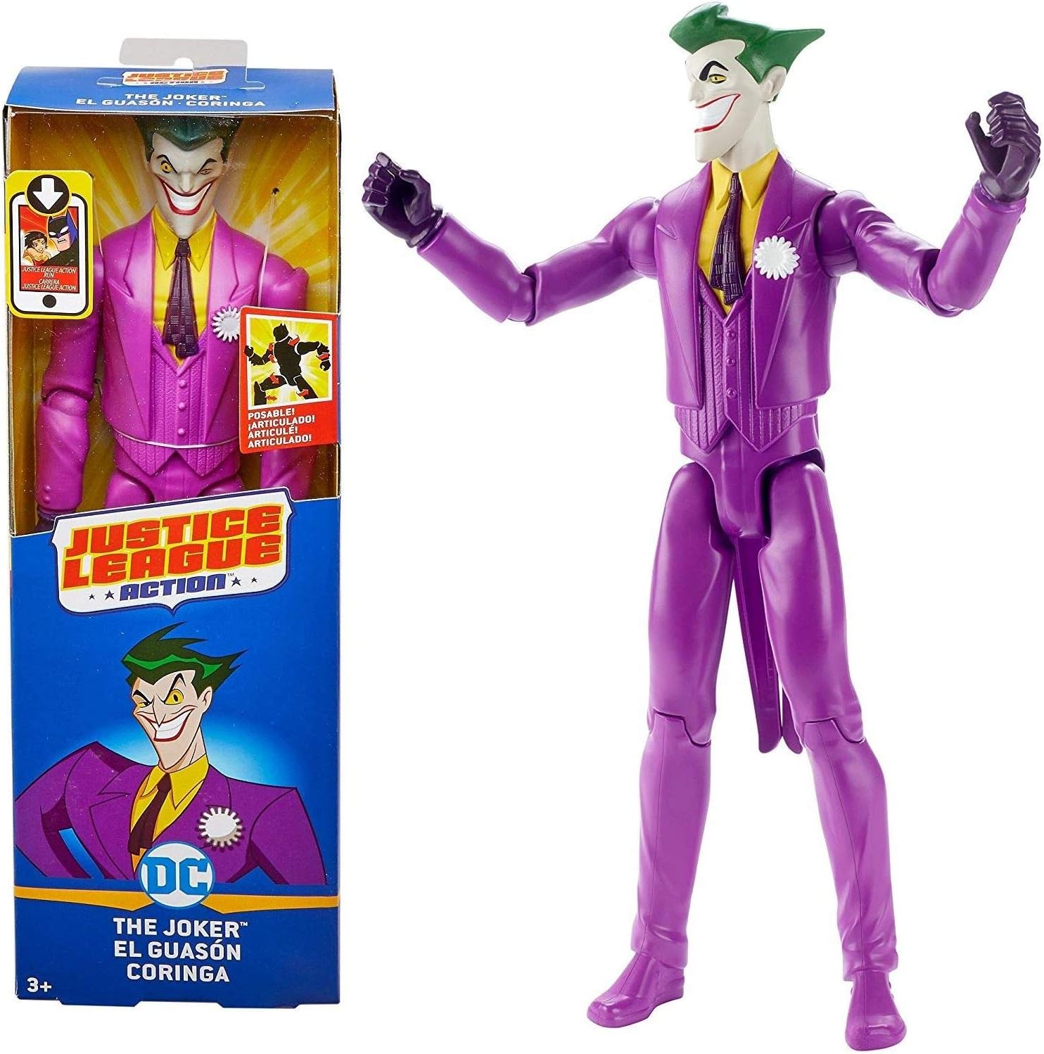 DWM52 DC Comics Justice League 12″ Joker Action Figure