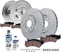 Vista 26 de Detroit Axle - Kit de freno trasero para Ford Fusion Lincoln MKZ Zephyr Mazda 6 Mercury Milan, repuesto de pastillas de freno de cerámica