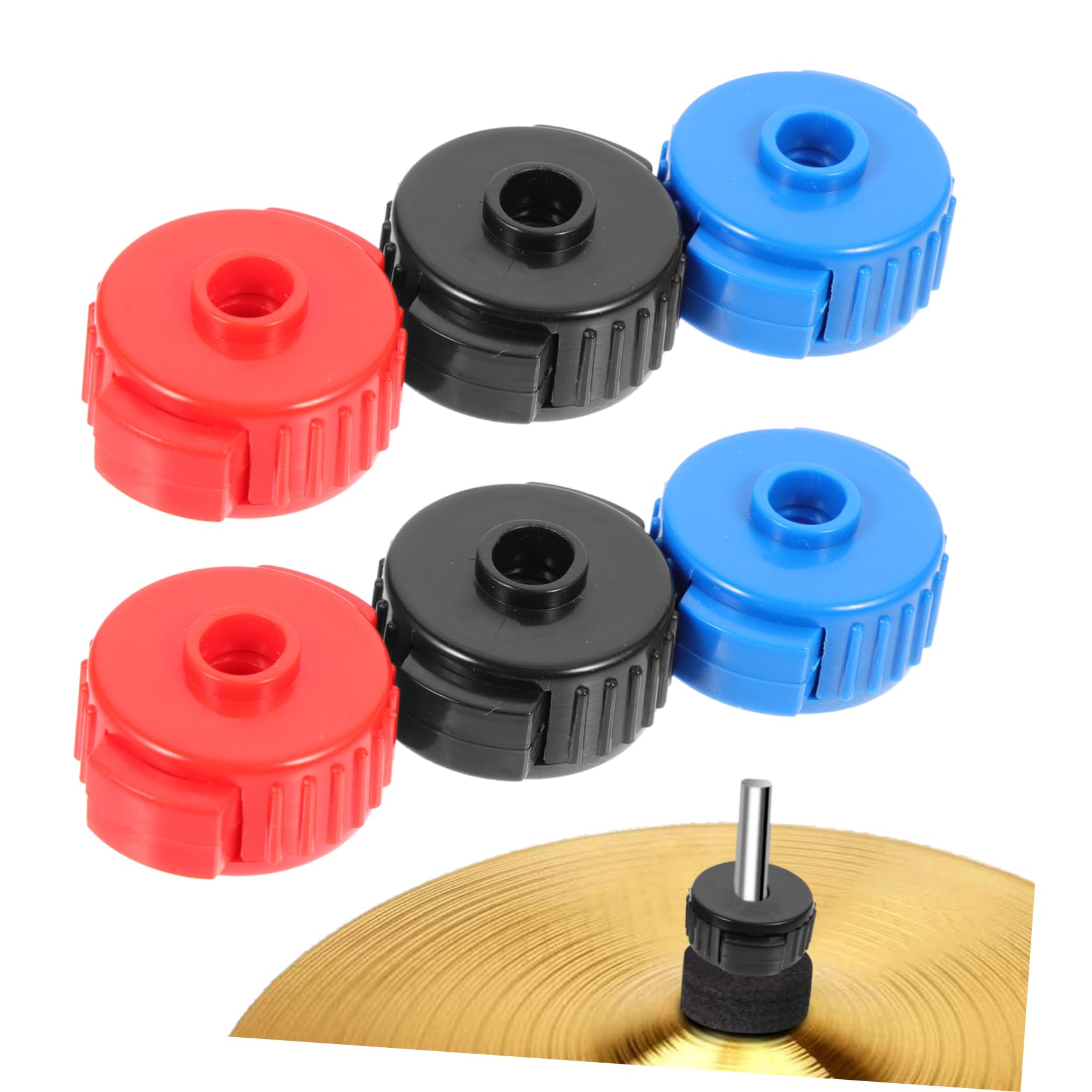 Universal Drum Cymbal Nuts Kit Quick Release Drum Accessories Easy to Install Remove