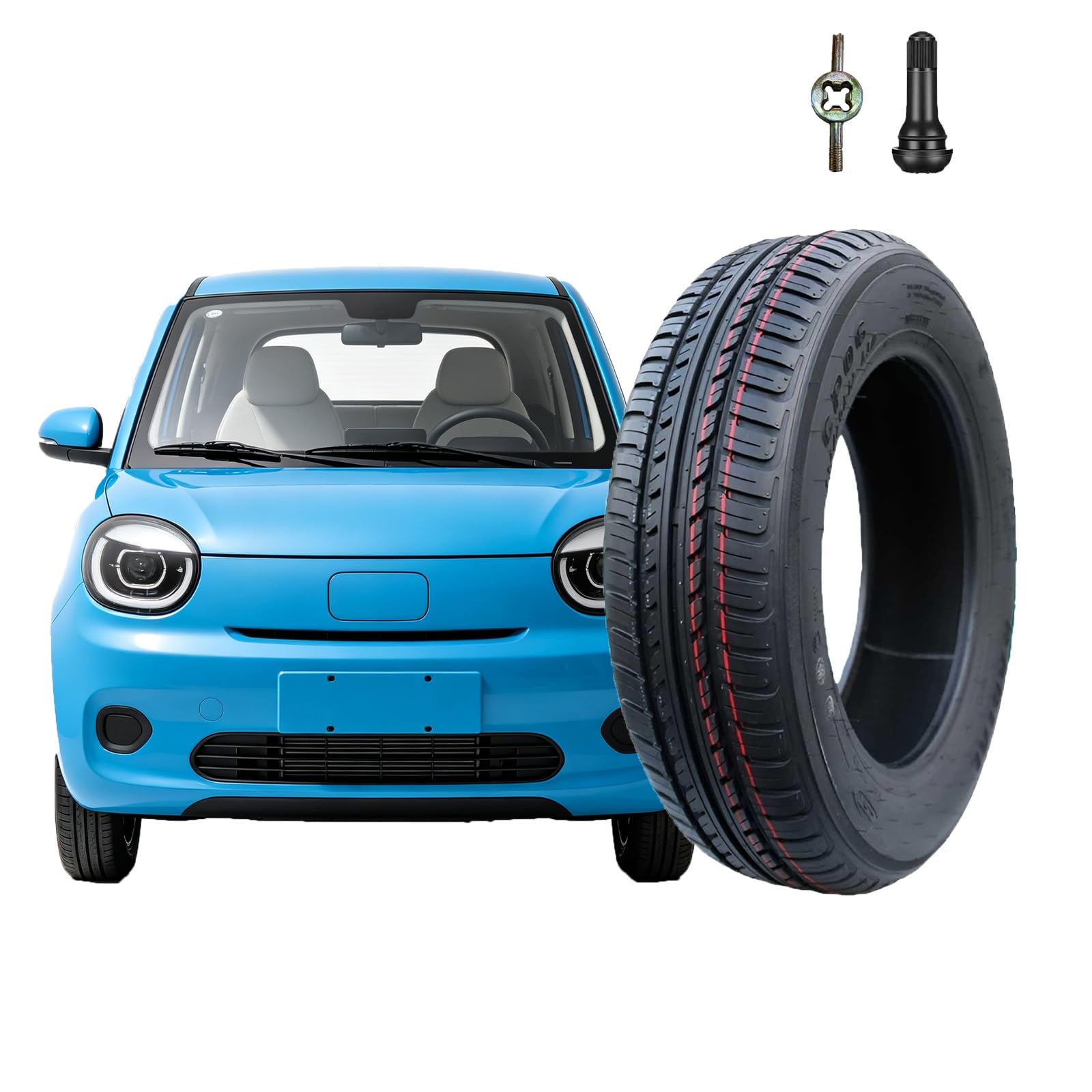135/70R-12 Opona Zimowa z Wzorem Śniegowym Bez Śrub 135/70R/12 65Q i 135 70R 12 Wysoka Lamela – 250 kPa 290 kg