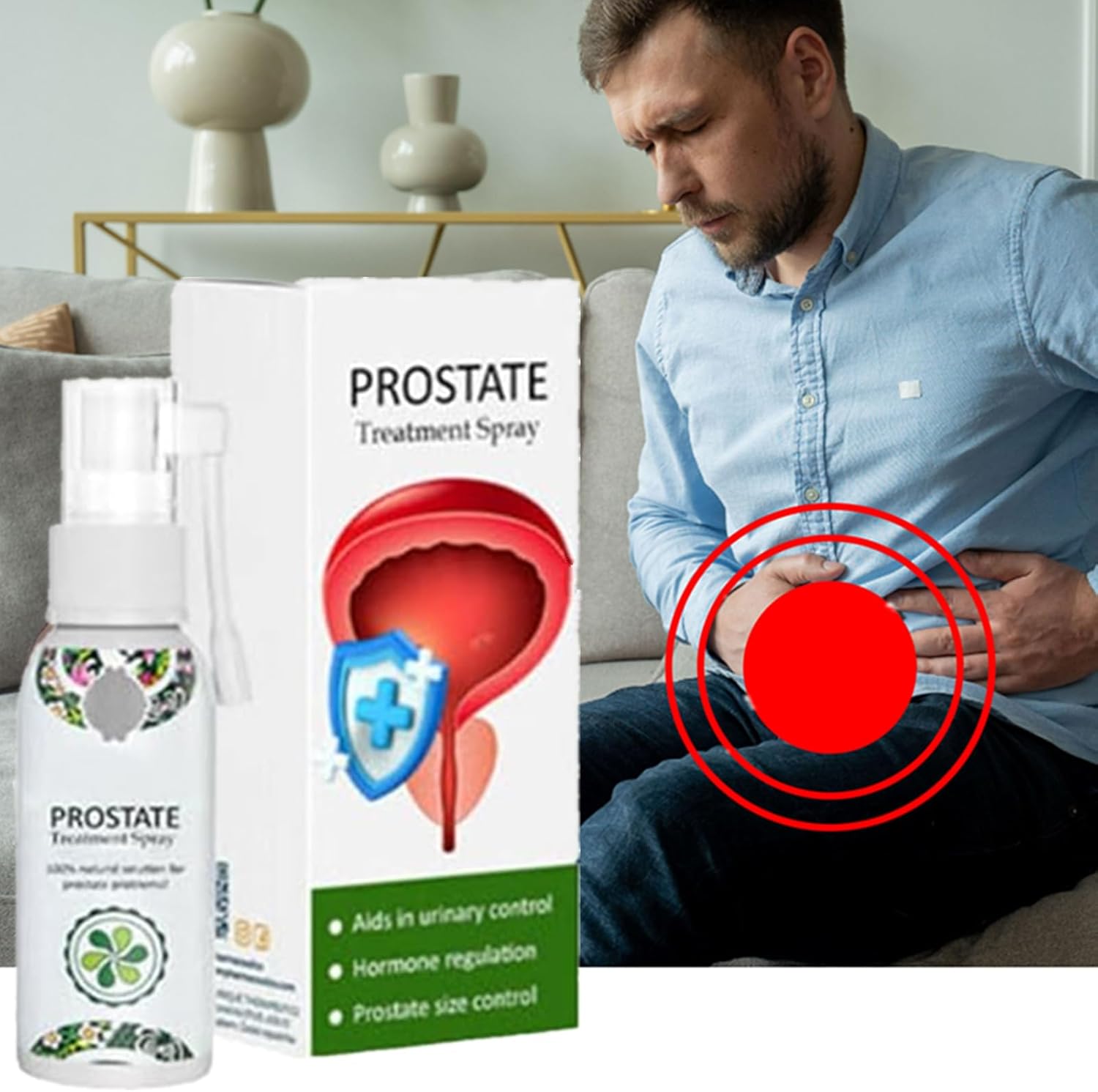 cterd Prostate Treatment Spray, Prostate Spray, Advanced Prostate Supplement (2PCS