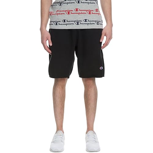 Champion Men's Reverse Weave Fleece Cut Off Shorts, 7" Inseam