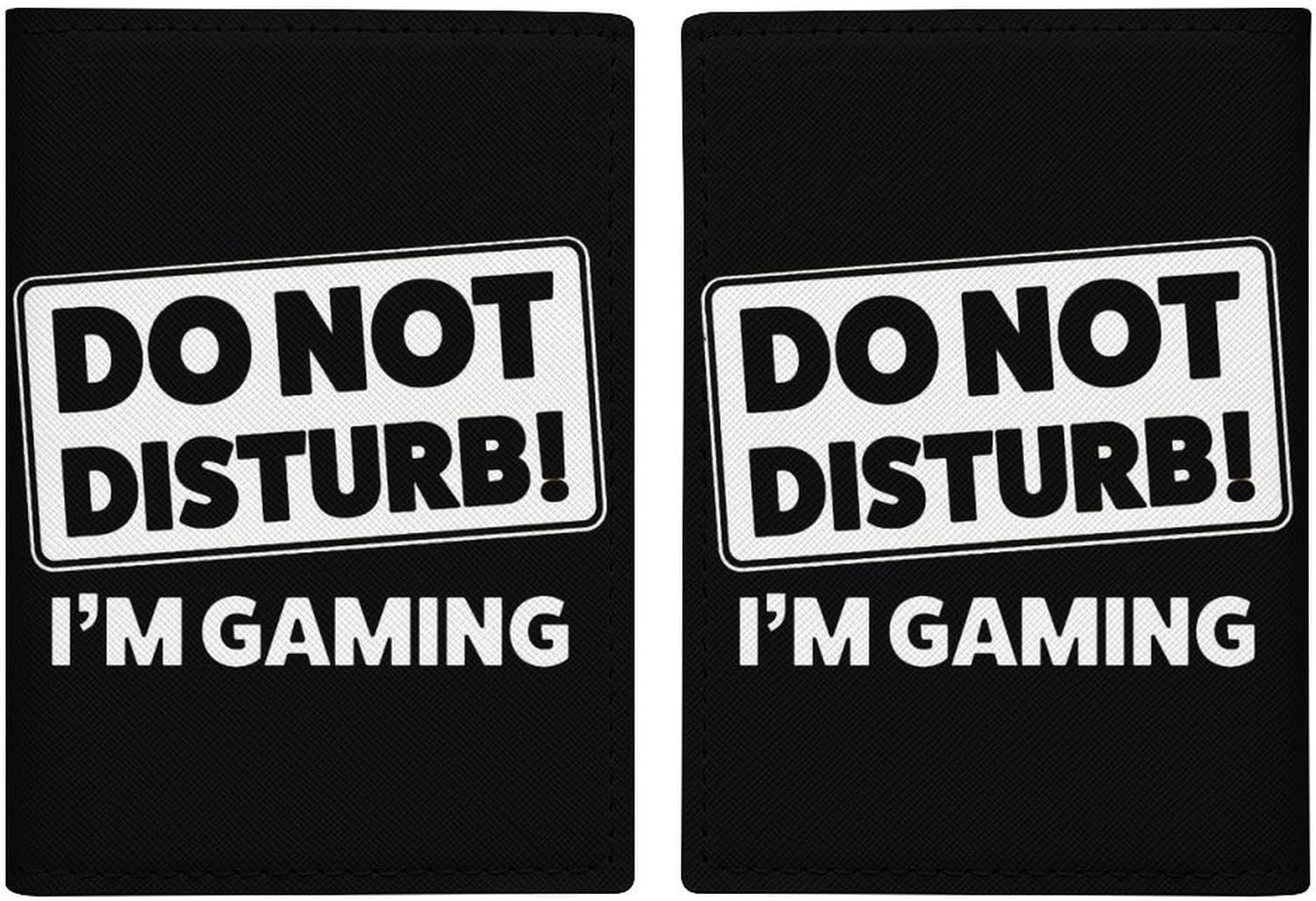 Do Not Disturb I'm Gaming Passport Holder for Travel Passports Wallet Protective Cover Travels Essentials Credit ID