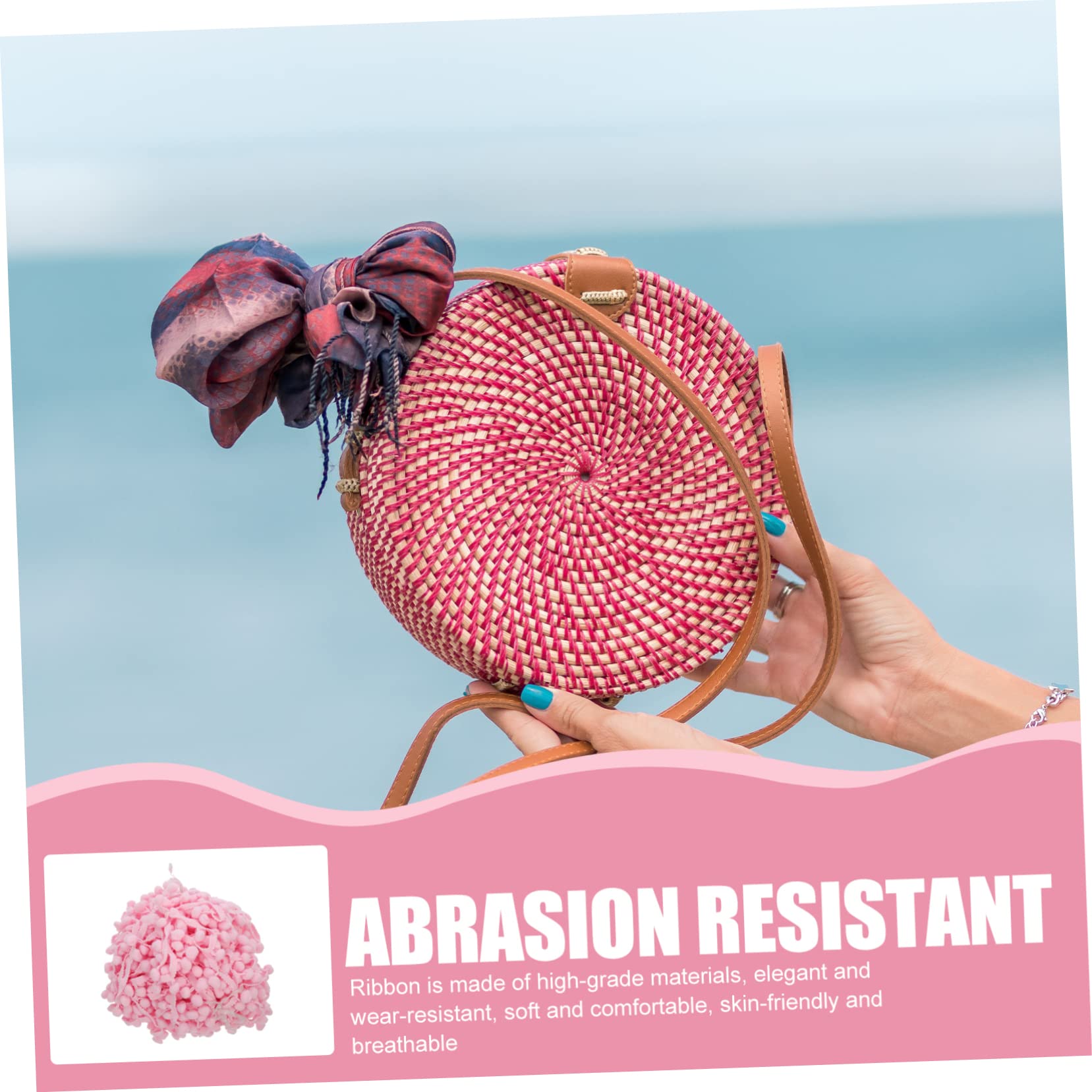 Operitacx 3stücke Pom Pom Fringe Trim Farbige Pompons Für Nähprojekte Vielseitig Einsetzbar Für Kleidung Vorhänge Und Wohnaccessoires Yards