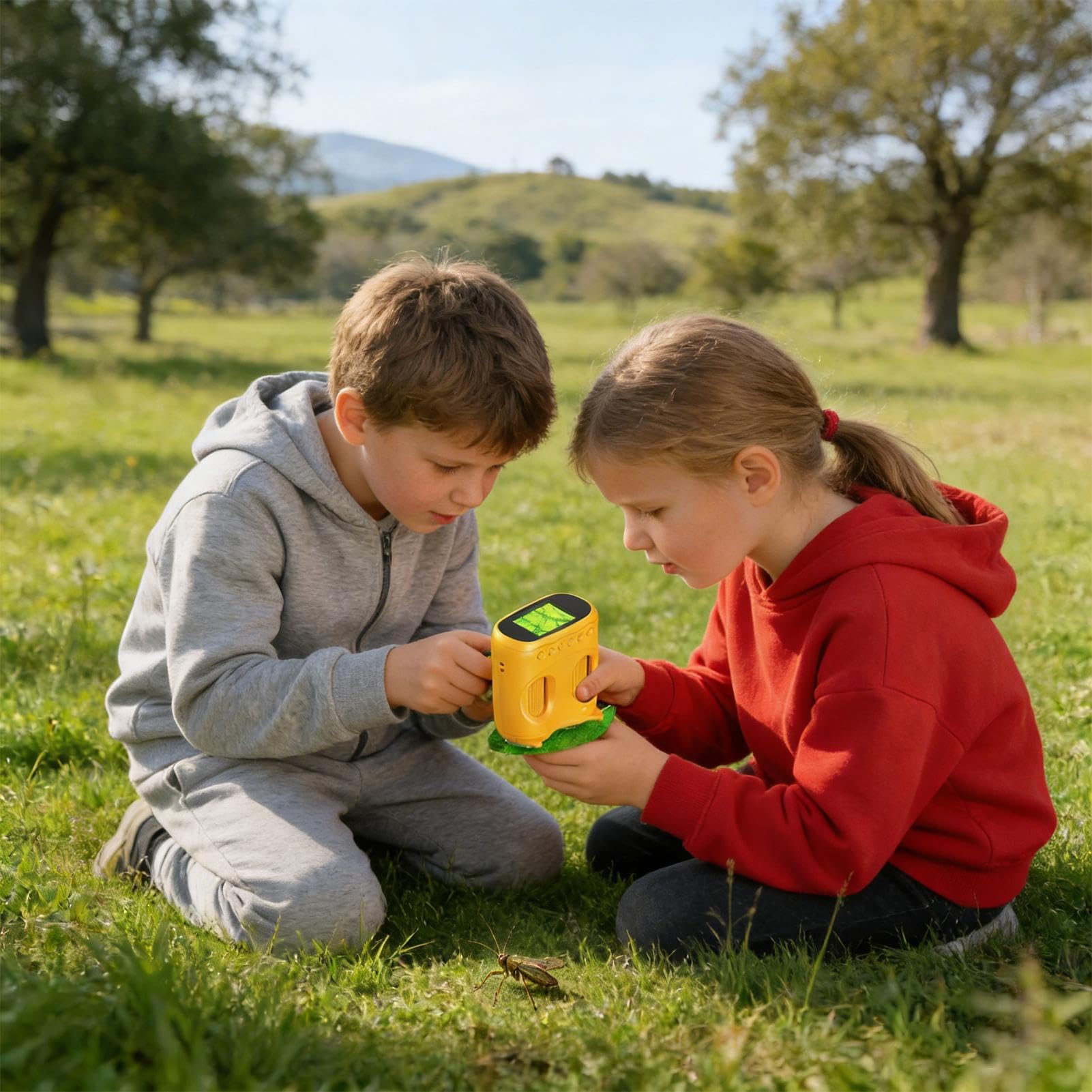 Microscopio Digitale per Bambini Giocattoli Scientifici Ricaricabili per | Microscopio Digitale Mini Portatile per Bambini Per Bambini Ragazzi Regali Compleanno