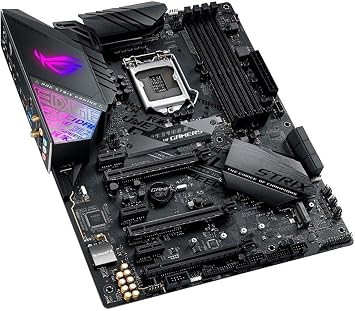 ASUS ROG Strix Z390-E Gaming LGA1151 (Intel 8th and 9th Gen) ATX DDR4 DP HDMI M.2 USB 3.1 Gen2 802.11 AC Wi-Fi Motherboard, Black