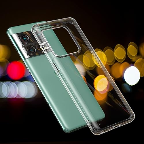 Miniatura 7 de Funda transparente para Oneplus 10 Pro a prueba de golpes parte trasera de policarbonato duro + parachoques de TPU suave esquina reforzada