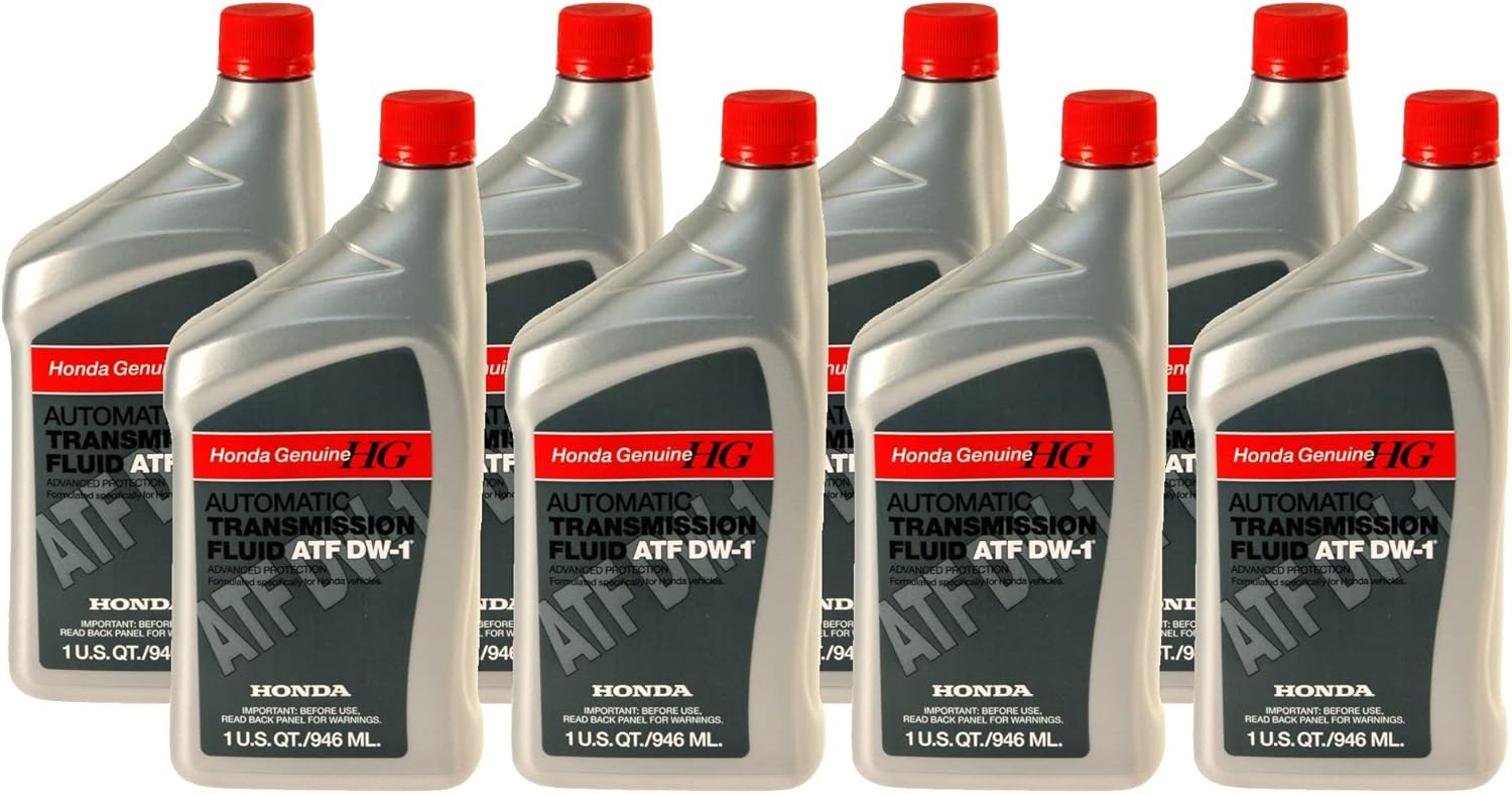 Genuine OEM Automatic Transmission Fluid DW-1 8 Quarts (8x1 Qt) For Honda