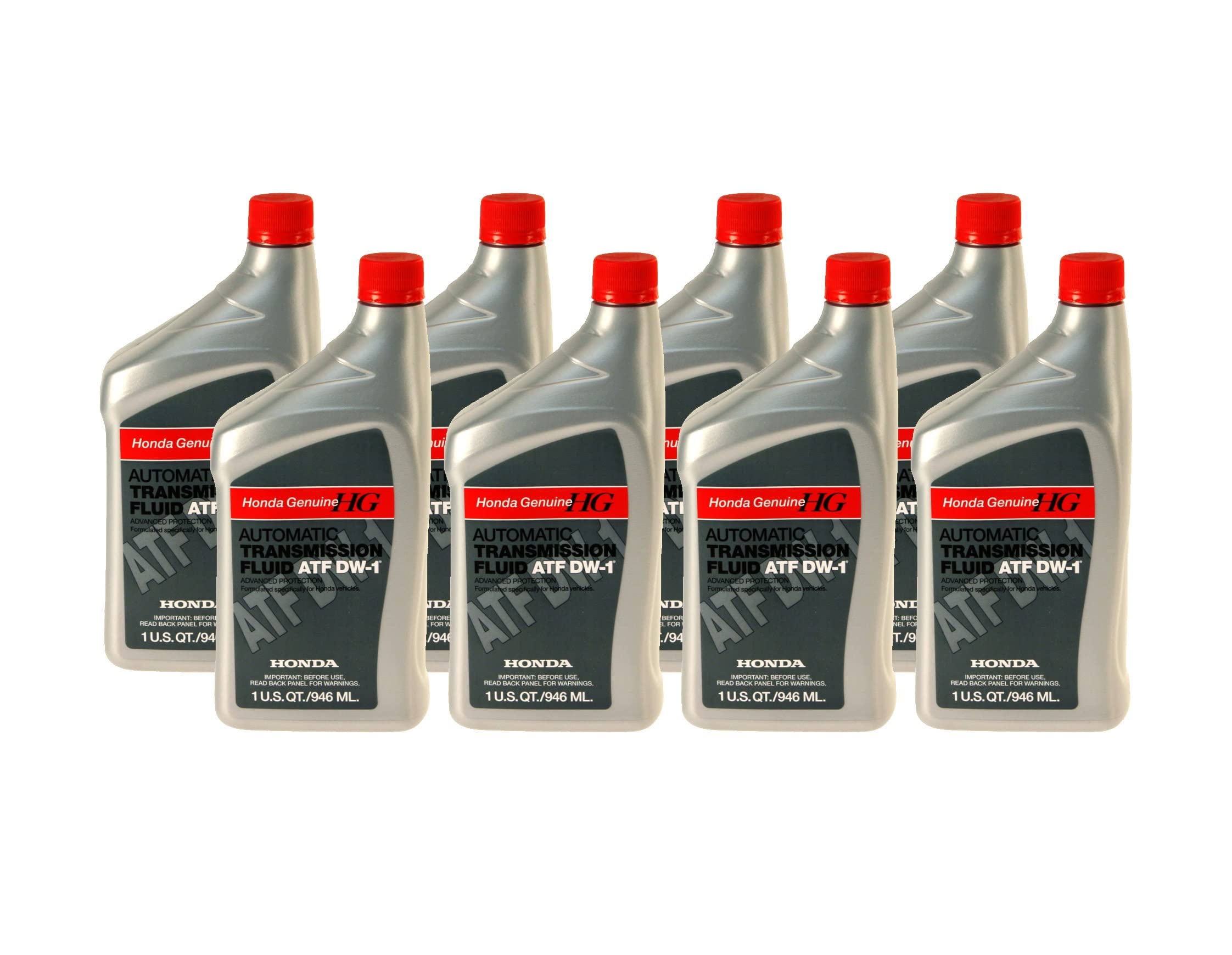 Genuine OEM Automatic Transmission Fluid DW-1 8 Quarts (8x1 Qt) For Honda