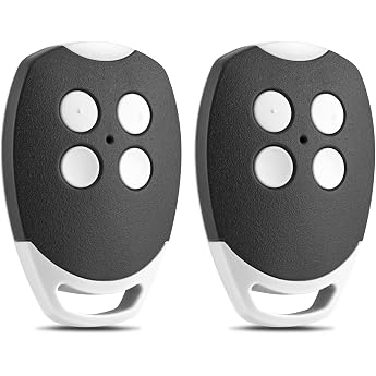 Hansender BIXLS2 433MHz Rolling Code Set of 2 for Ditec GOL4 Garage Doors BIXLP2 BIXLG4 Remote Control Pack of 2