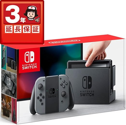 Amazon Co Jp 3年延長保証セット Hac S Kaaaa Nintendo Switch グレー ゲーム