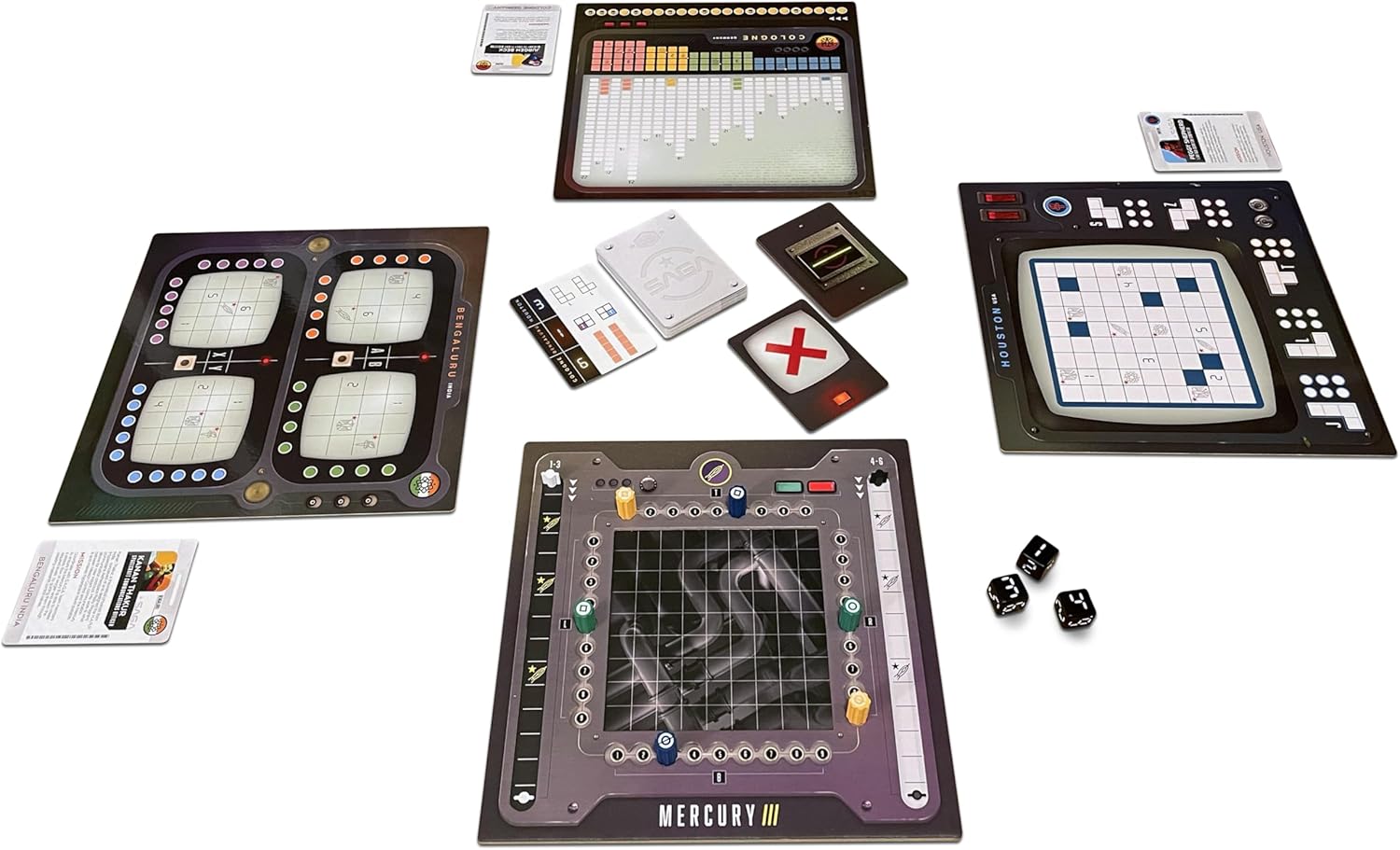 Mission Control: Critical Orbit – Family-Friendly Cooperative Space Board Game | 2-4 Players, Ages 10+, Fast-Paced 20 Minute Gameplay | Great for Game Night & Teens