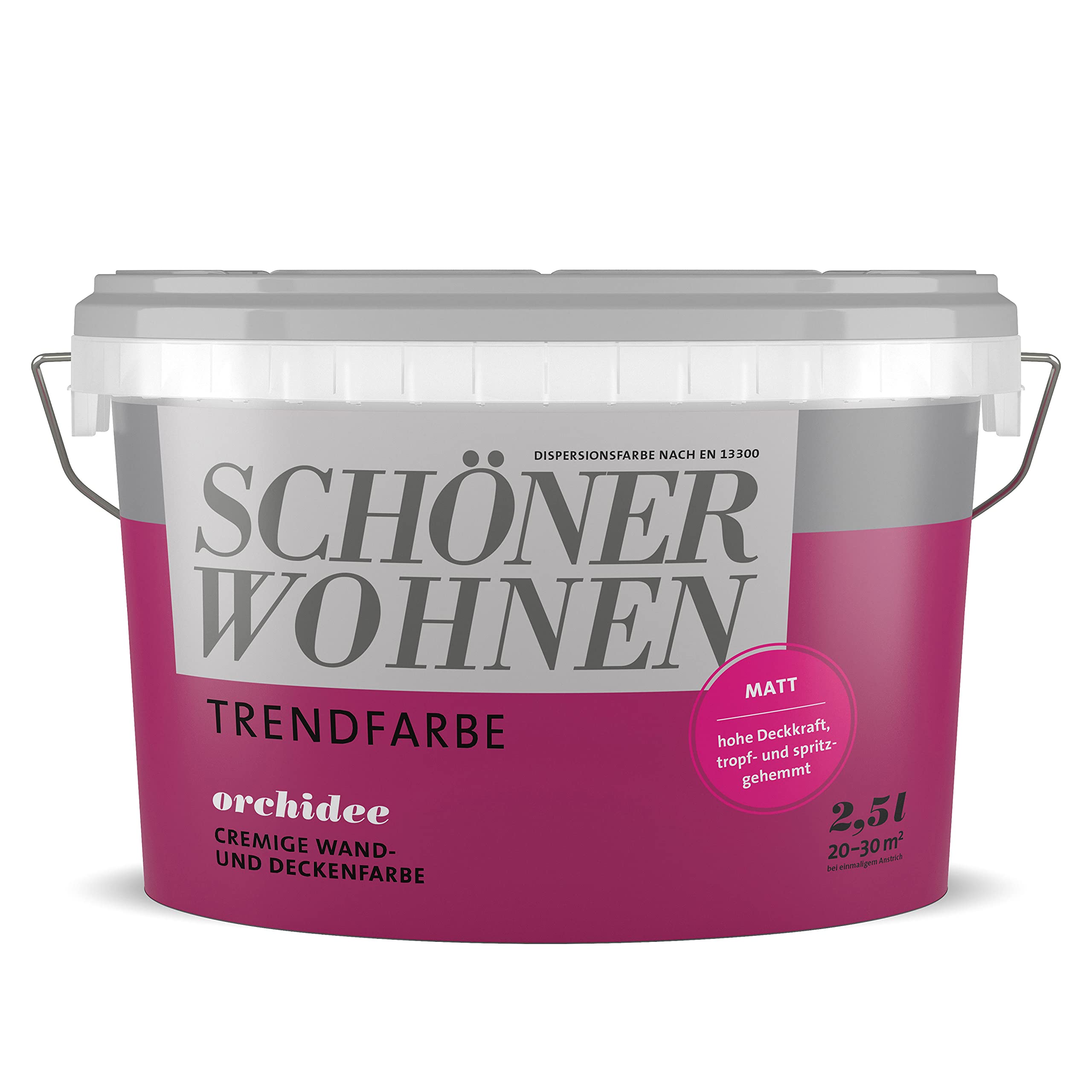 2,5 Liter Schöner Wohnen Trendfarbe "Orchidee" matt