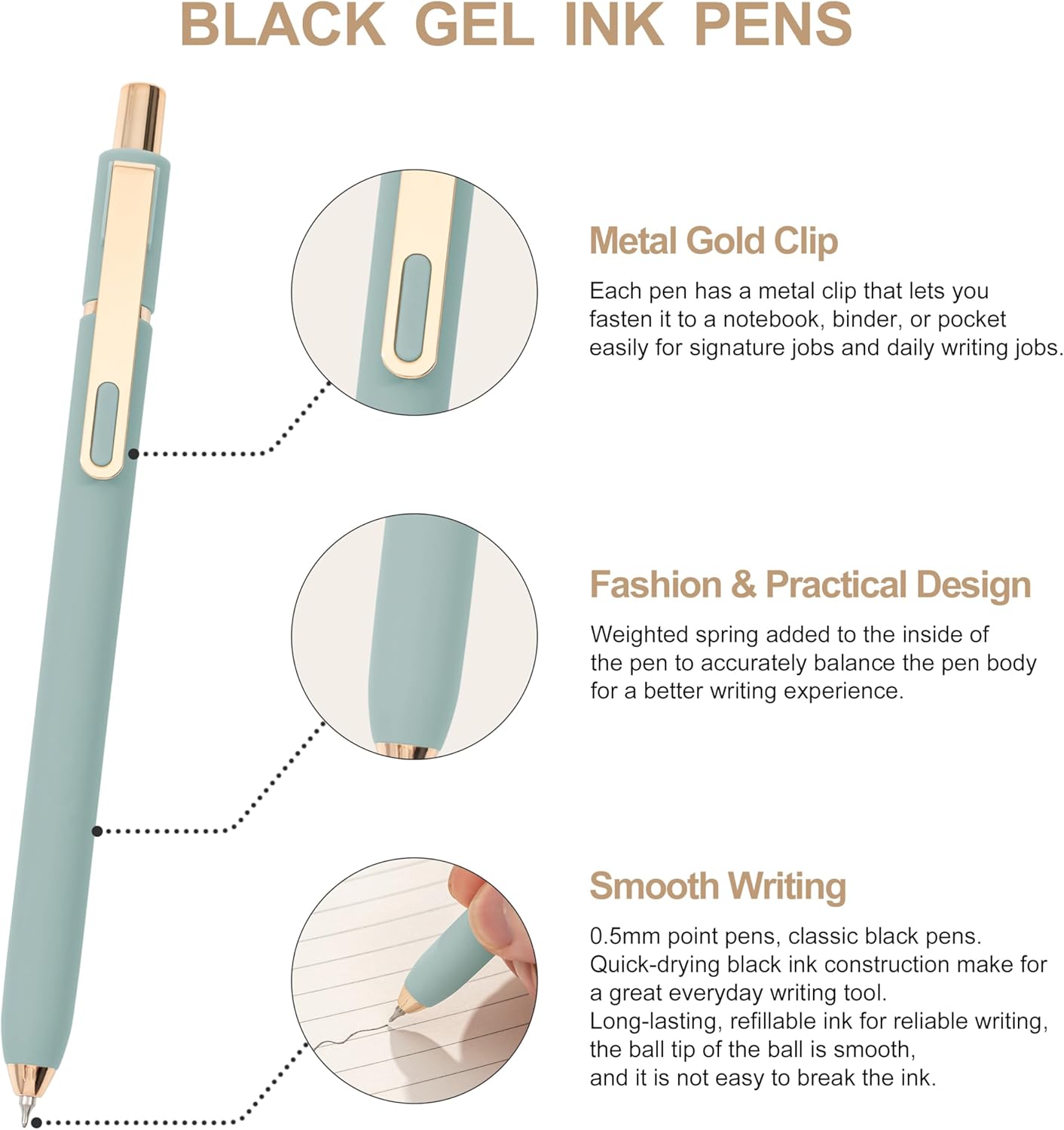Unleash Your Creativity: Linbsunne Gel Pens for Effortless Writing!