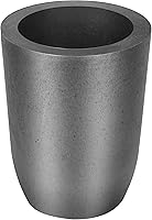 Vista 16 de CANALHOUT Crisoles de grafito de carburo de silicio, crisoles para derretir metal, resisten la alta temperatura de 1800℃ (3272°F), fundición