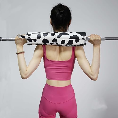 Miniatura 6 de J Bryant Almohadilla de empuje de cadera blanca, almohadilla antideslizante con cubierta de piel sintética reforzada, cojín grueso para sentadillas