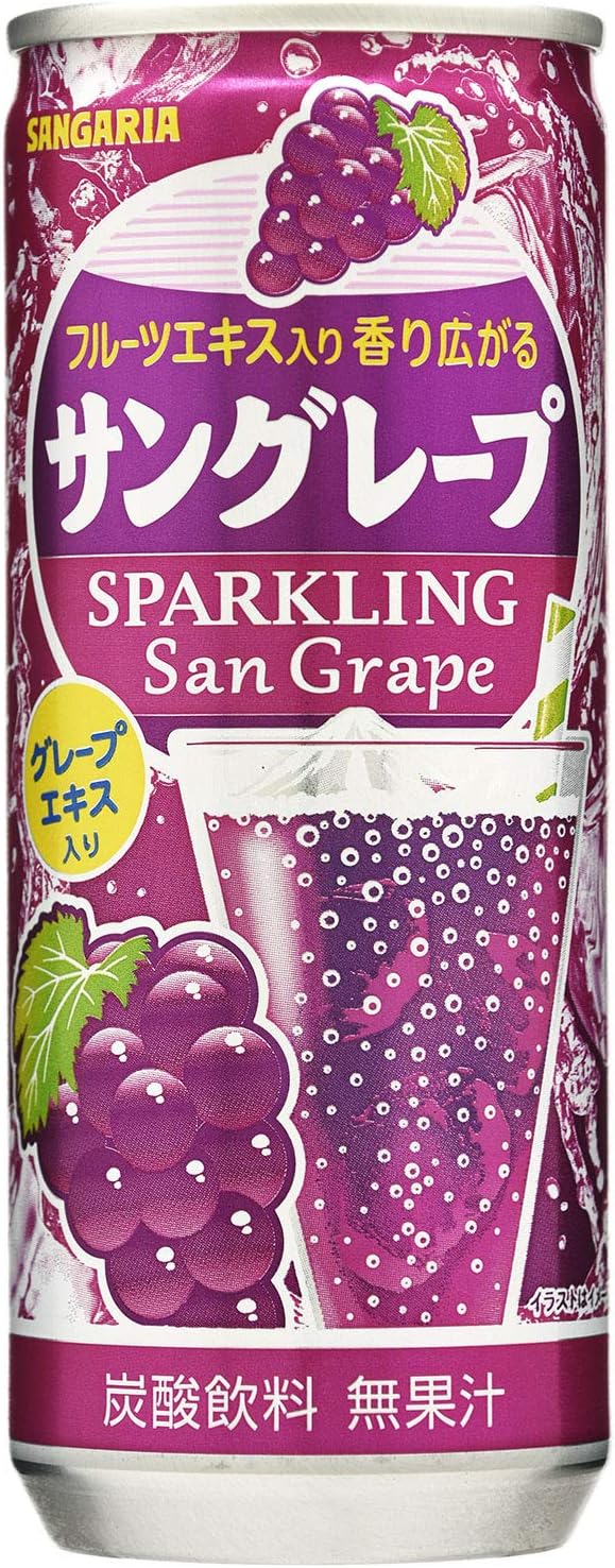 Amazon サンガリア サングレープ 250g 30本 サンガリア 食品 飲料 お酒 通販