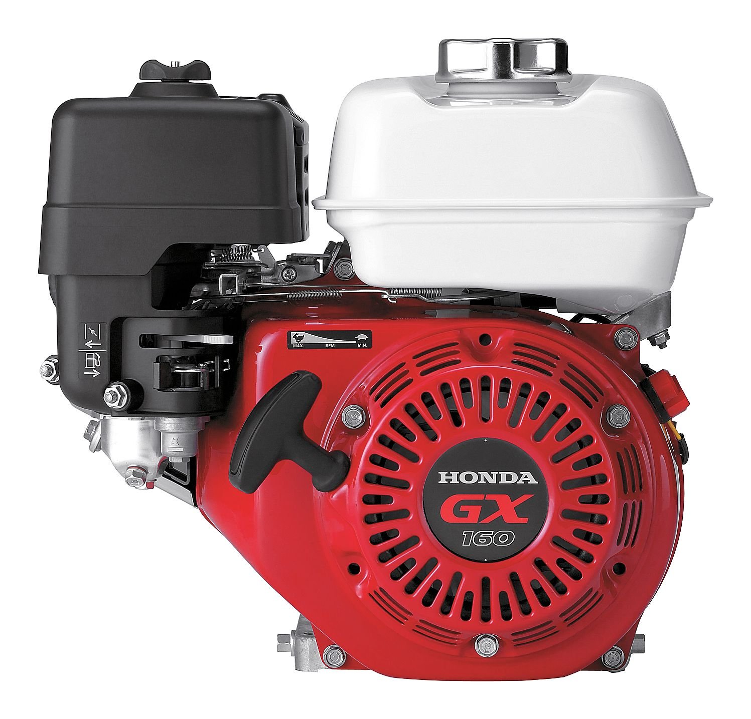 Honda GX160-QX2 4.8 HP Horizontal Shaft Engine - Reliable Air-Cooled 4-Stroke OHV Replacement Power
