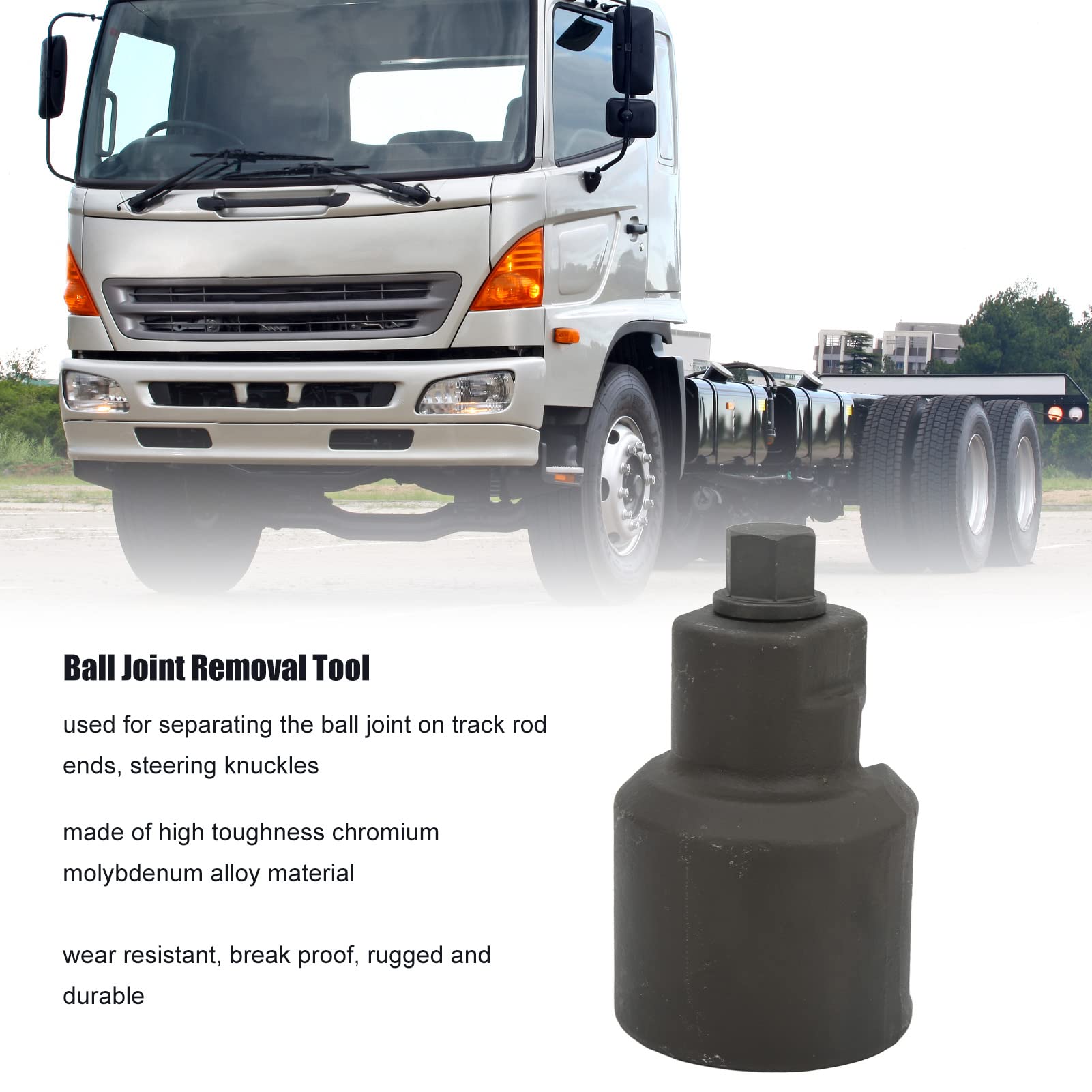 Strumento di Rimozione del Giunto Sferico del Camion, KIMISS Estrattore del Giunto Sferico del Camion Capacità 39 Mm Estrattore Separatore Estrattore per Impieghi Gravosi Sostituzione dello Strumento