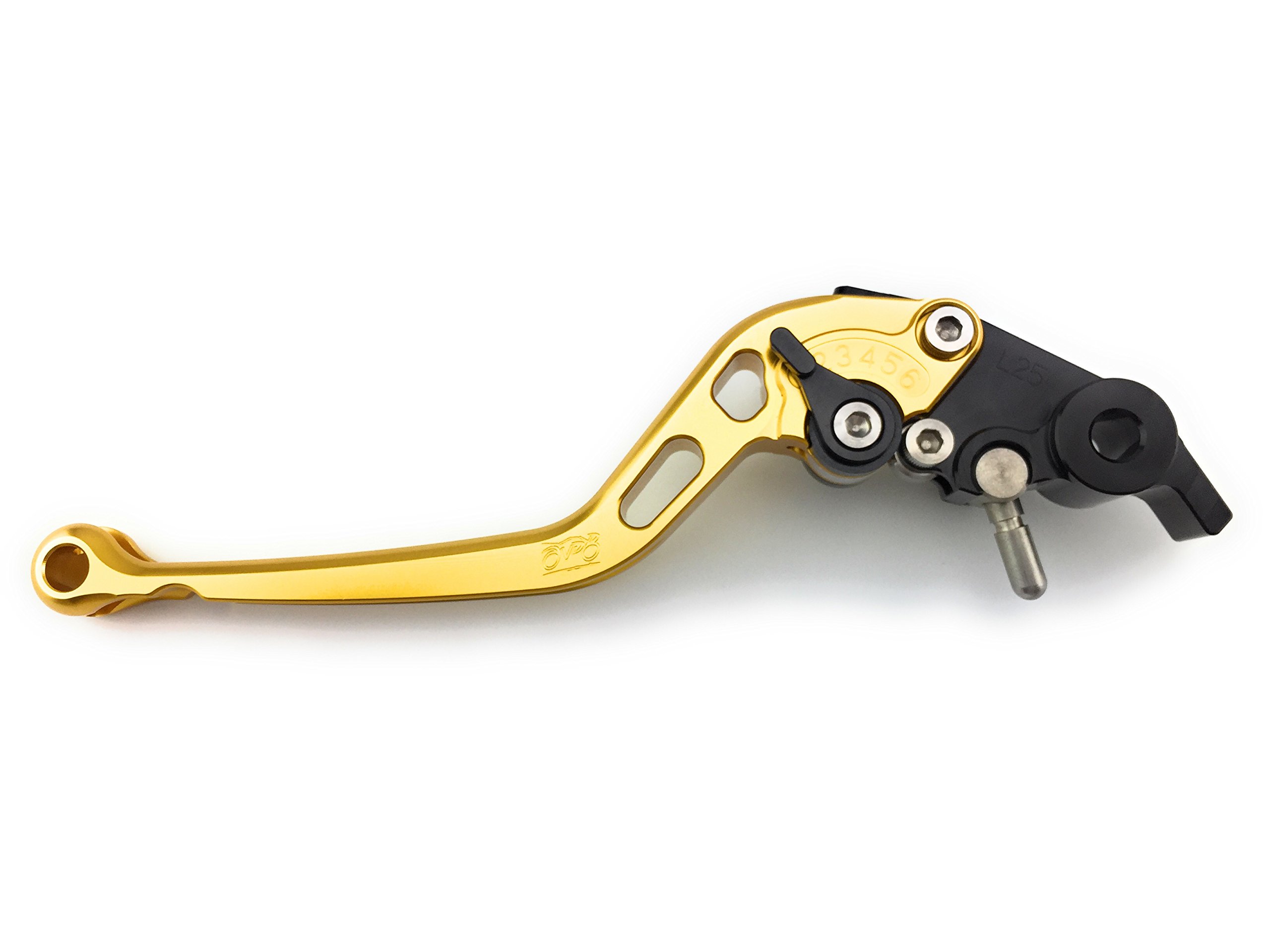 AVDB-moto Kupplungs- & Bremshebel Set Aus CNC-Aluminium – Für Suzuki GSXR 1000 K1-K4 (2001-2004), Gold/schwarz