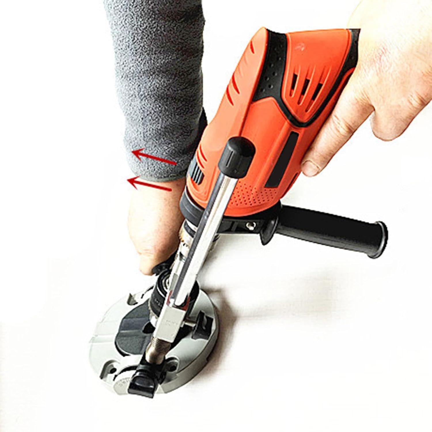 Drillling Guide Drill Press Spring with Drill Chuck Easy to Use Accurately