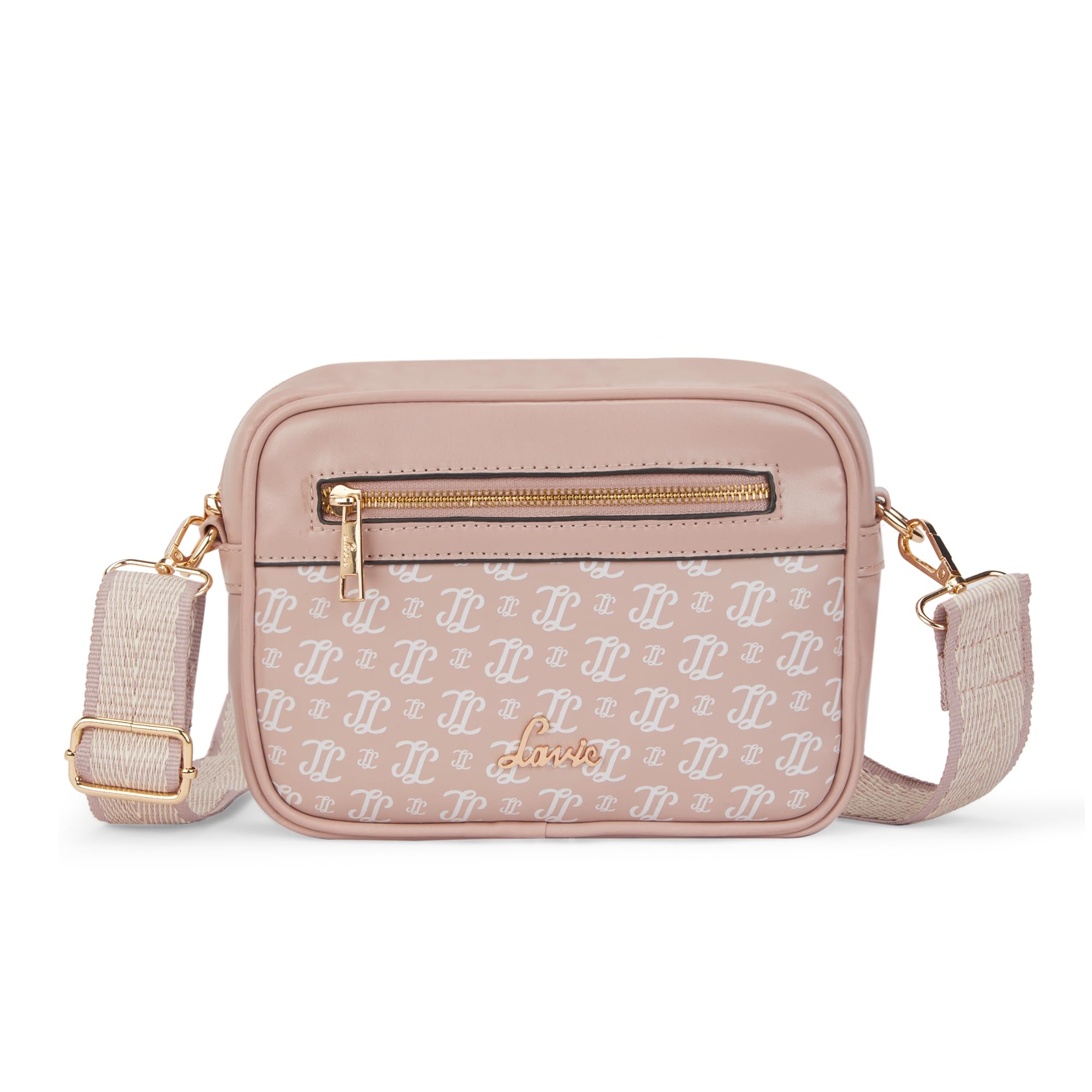 Women's Mono LL Scarlet Monogram Print Cross Body Box Sling Bag | Ladies Purse Handbag | Gift for Women-image-32