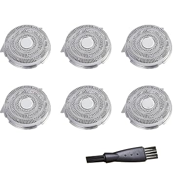 HQ9 Replacement Shaver Heads Compatible with Philipss Norelcos, HQ9 AT940 AT830 PT877 6 Pack