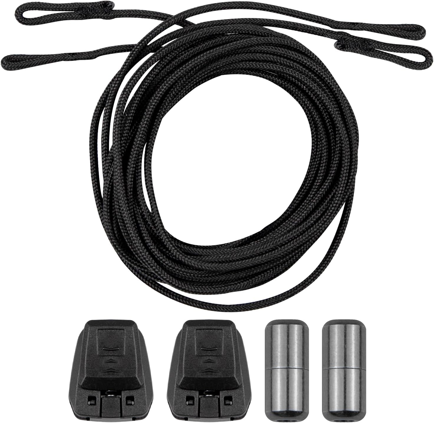 Shoelace Kit for Salomon, No Tie Round Shoe laces Strings for Salomon Speedcross Ski Shoes