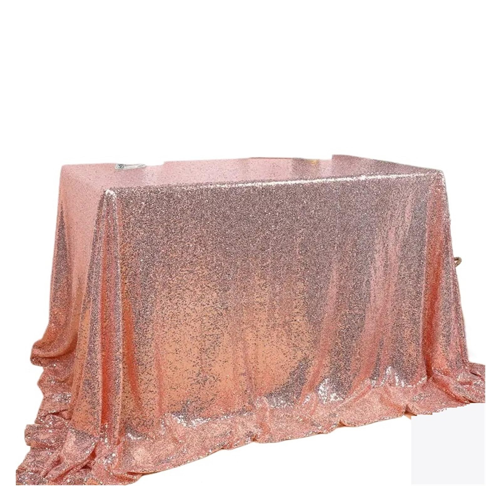 EKalgretrA Sequin Tablecloth Large Size Wedding Sequin Tablecloths Banquet Stage Background Tablecloth Birthday Party Decoration Glitter Fabric(Pink tablecloth,300x130cm 1pcs)
