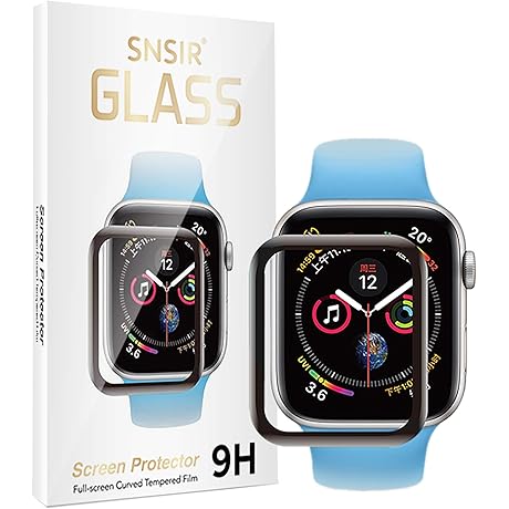 Screen Protector Apple Watch 38mm for Series 3 2 1, [2 Pack] [Tempered Glass]