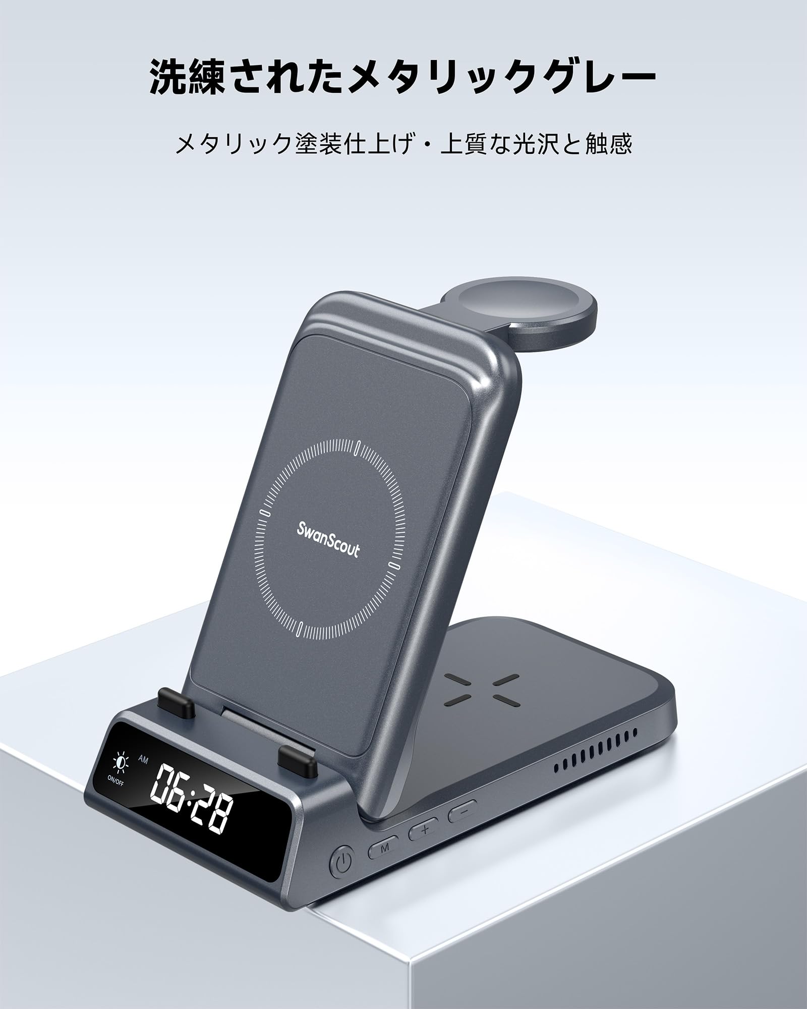 GaraxySシリーズ　ワイヤレス充電器 Amazon.co.jp: For Samsung Galaxy Watch 充電器 ワイヤレス充電