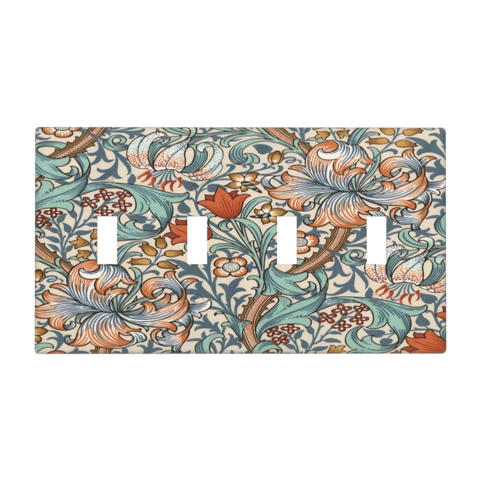 Vintage Birds Wall Plates - Decorative Outlet Covers -14 Vintage Birds Wall Plates - Decorative Outlet Covers -14