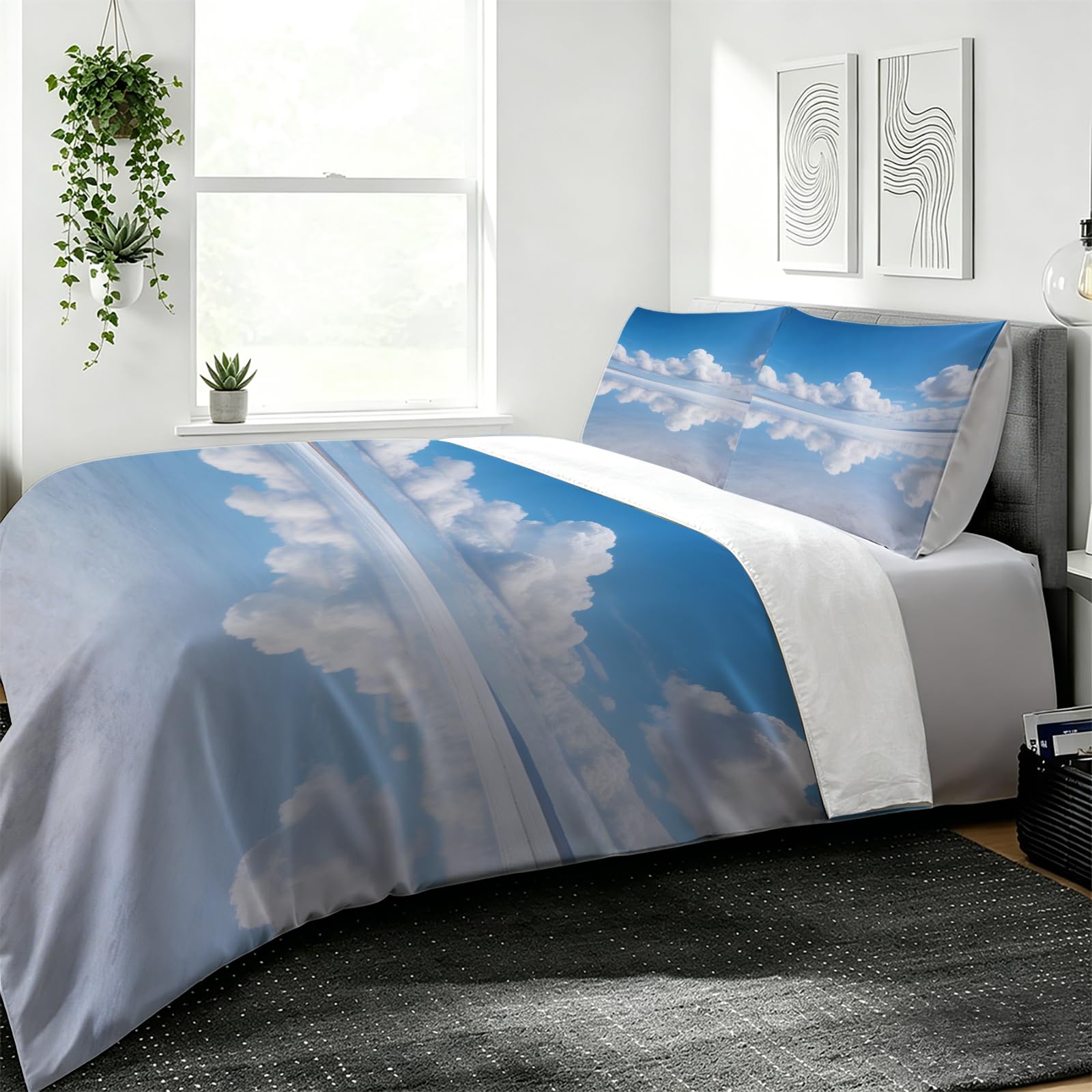 Salt Lake Super King zestaw poszewek na kołdrę na cały sezon 260 x 220 cm