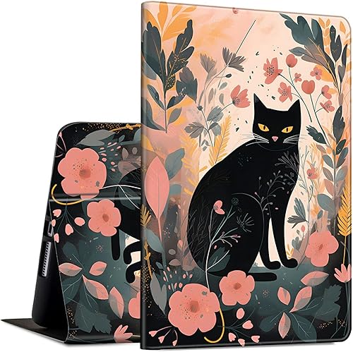 Vista 296 de Funda para Kindle de 6 pulgadas (11.ª generación, versión 2024/2022) delgada de piel sintética, ajustable, multiángulo, Smart Shell con función