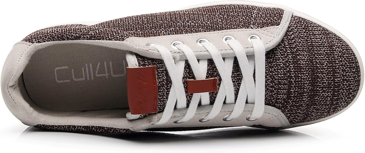Cull4U Women's Flexible Knitting Low-Top Sneaker Shoe - Image 4