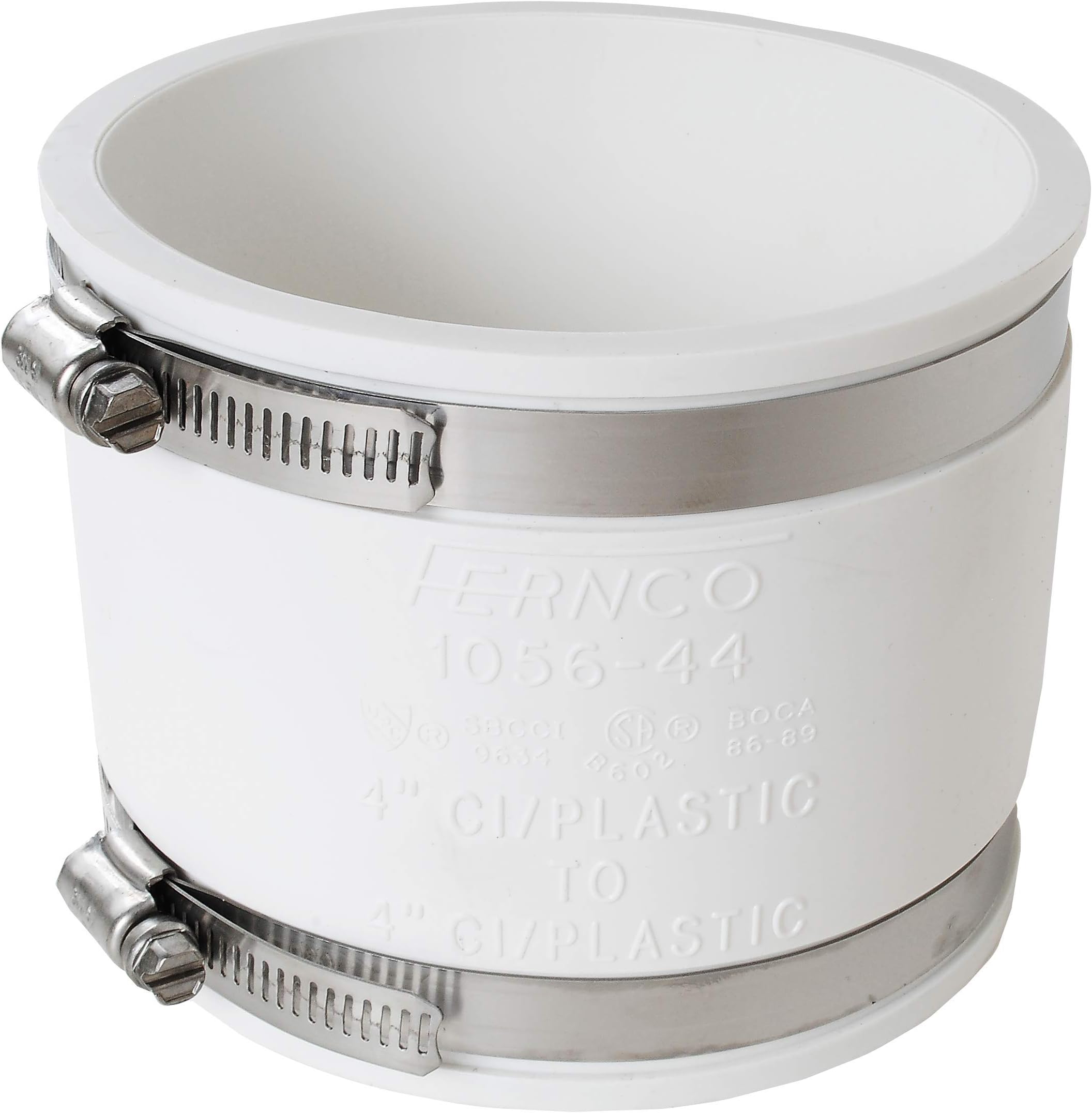 Flexible Coupling - 4.0" x 4.0" - White
