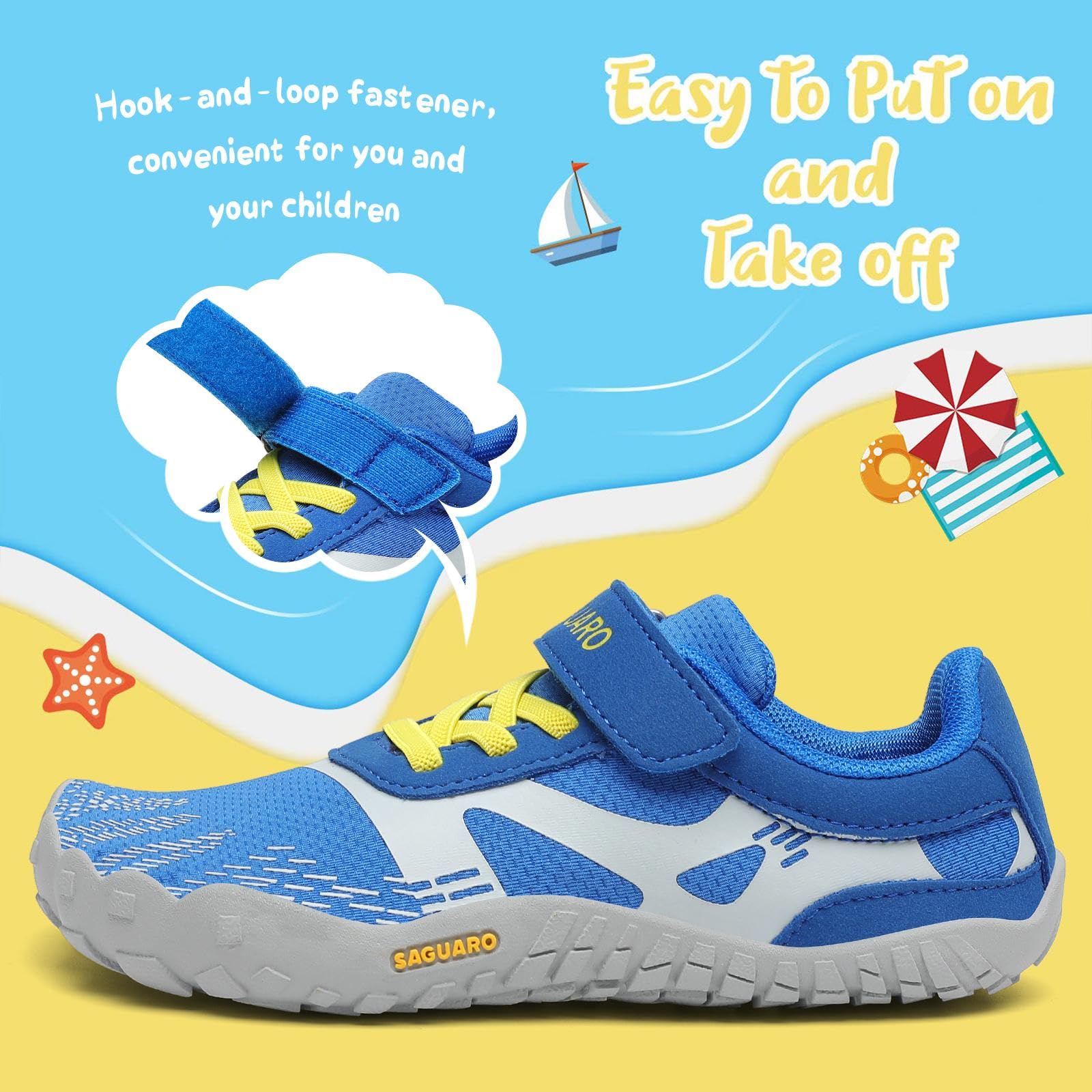 Saguaro Scarpe da Trail per Bambini e Ragazze Scarpe Sportive Traspiranti Antiscivolo